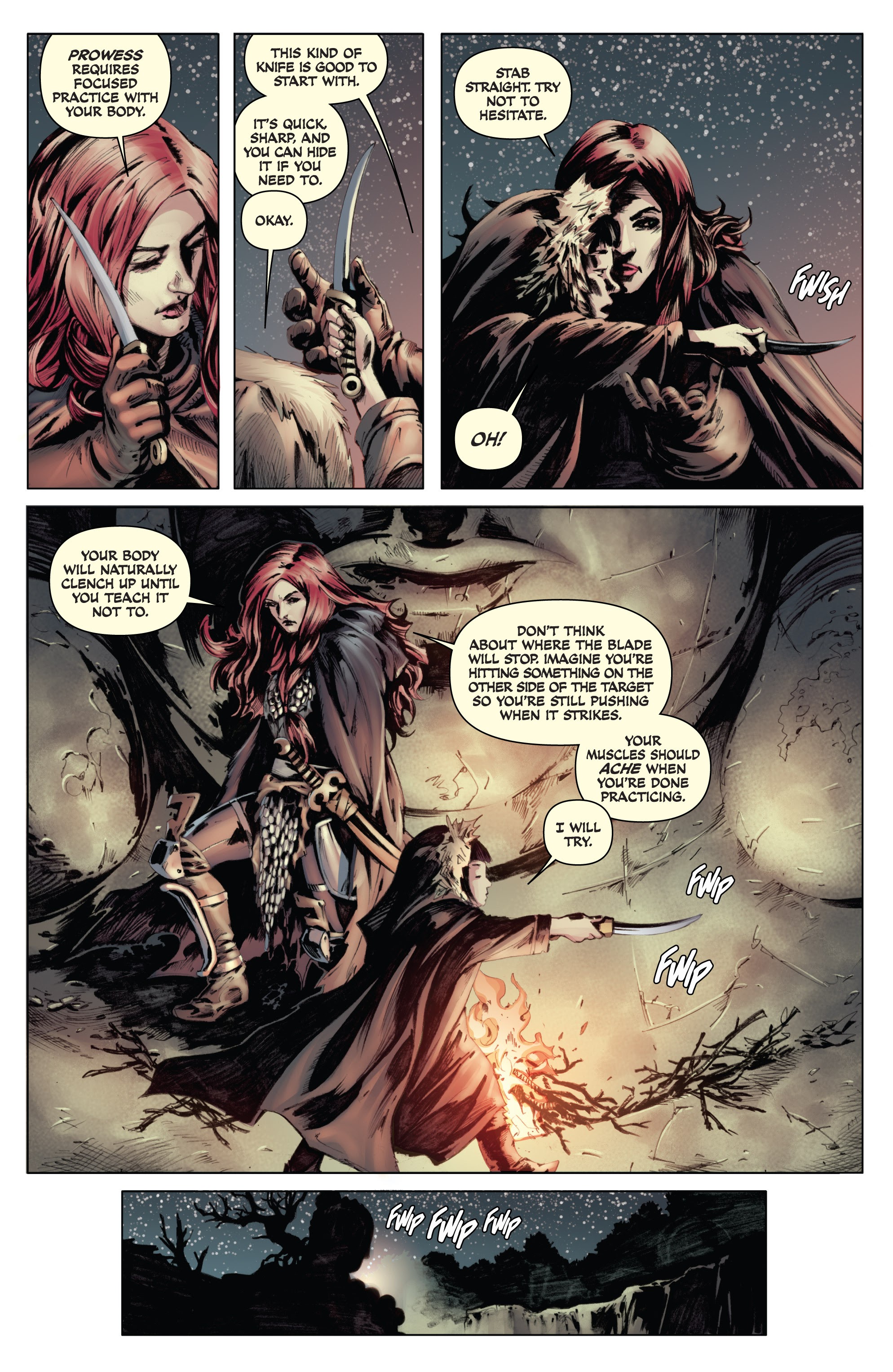 Read online Red Sonja and Cub comic -  Issue # Full - 17