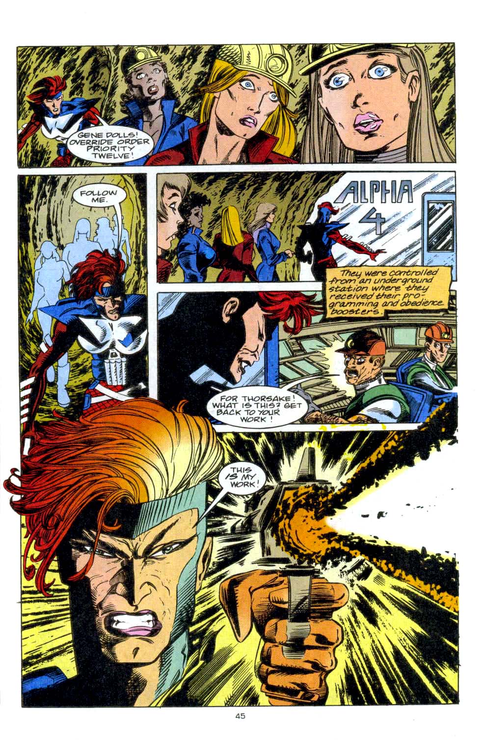 Read online Punisher 2099 comic -  Issue #25 - 37