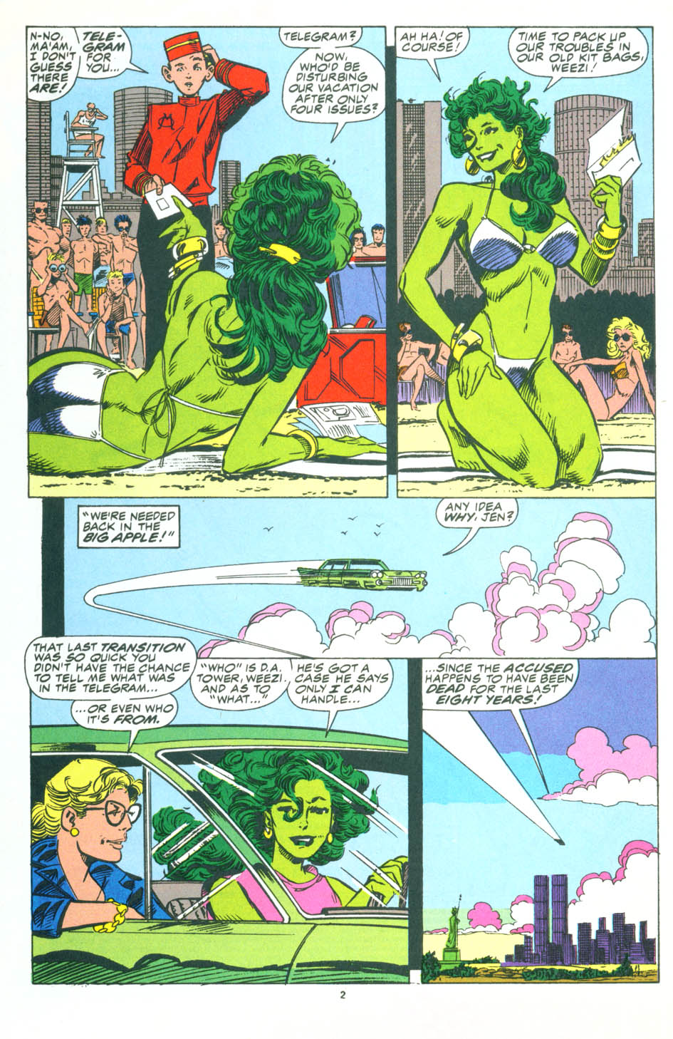 Read online The Sensational She-Hulk comic -  Issue #34 - 3
