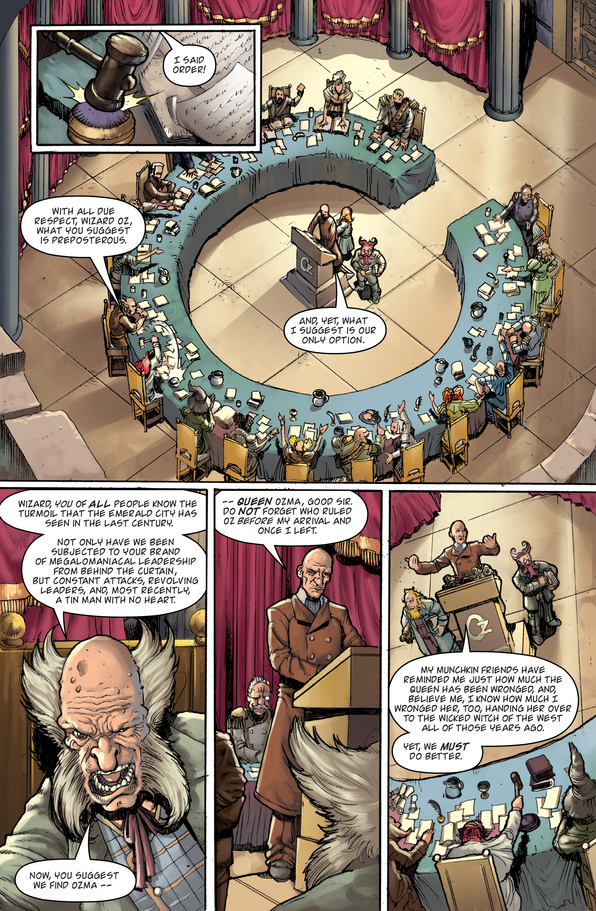 Read online The Steam Engines of Oz: The Geared Leviathan comic -  Issue #2 - 9