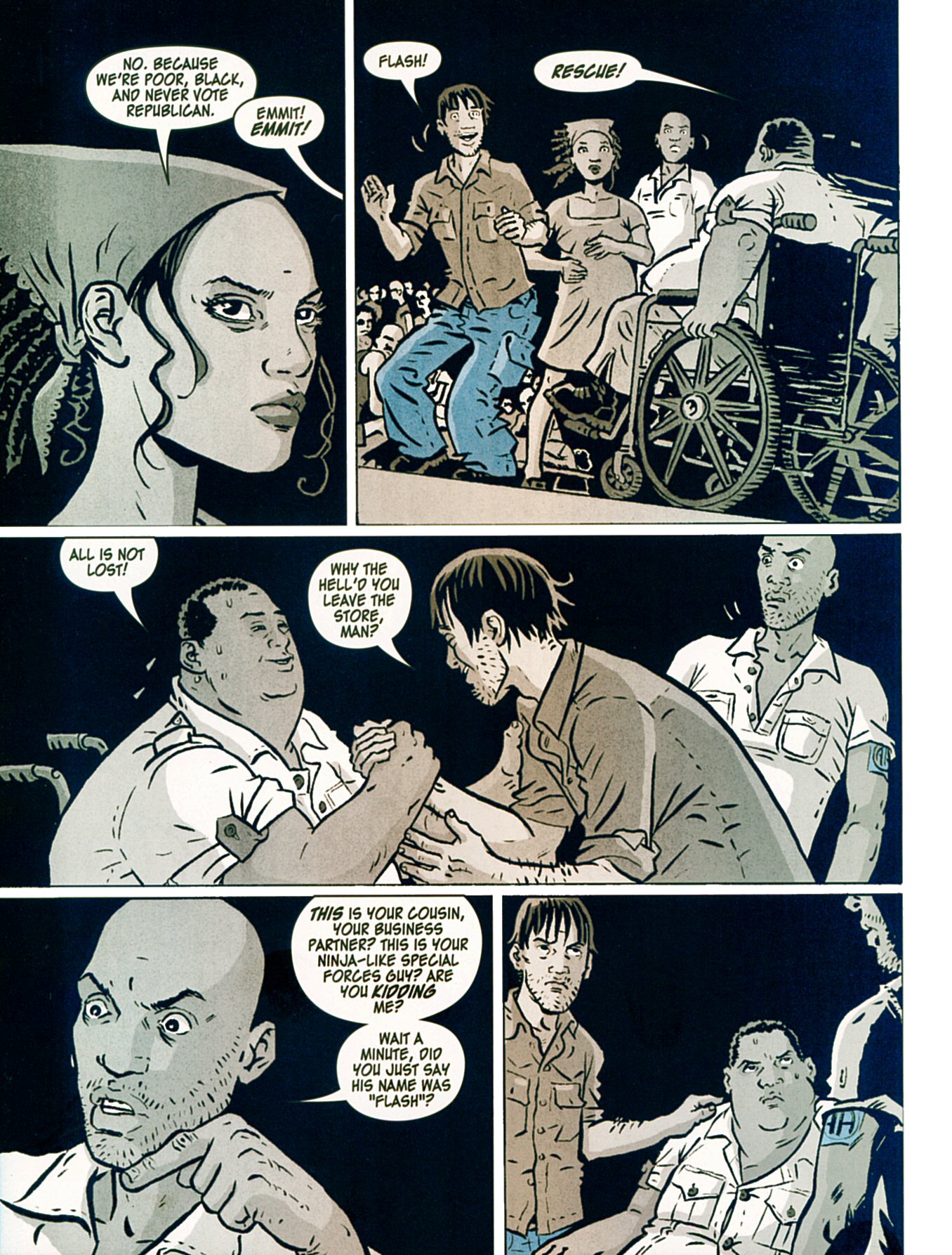 Read online Dark Rain: A New Orleans Story comic -  Issue # TPB - 101