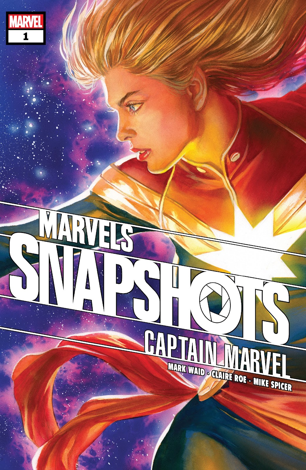 <{ $series->title }} issue Captain Marvel - Page 1
