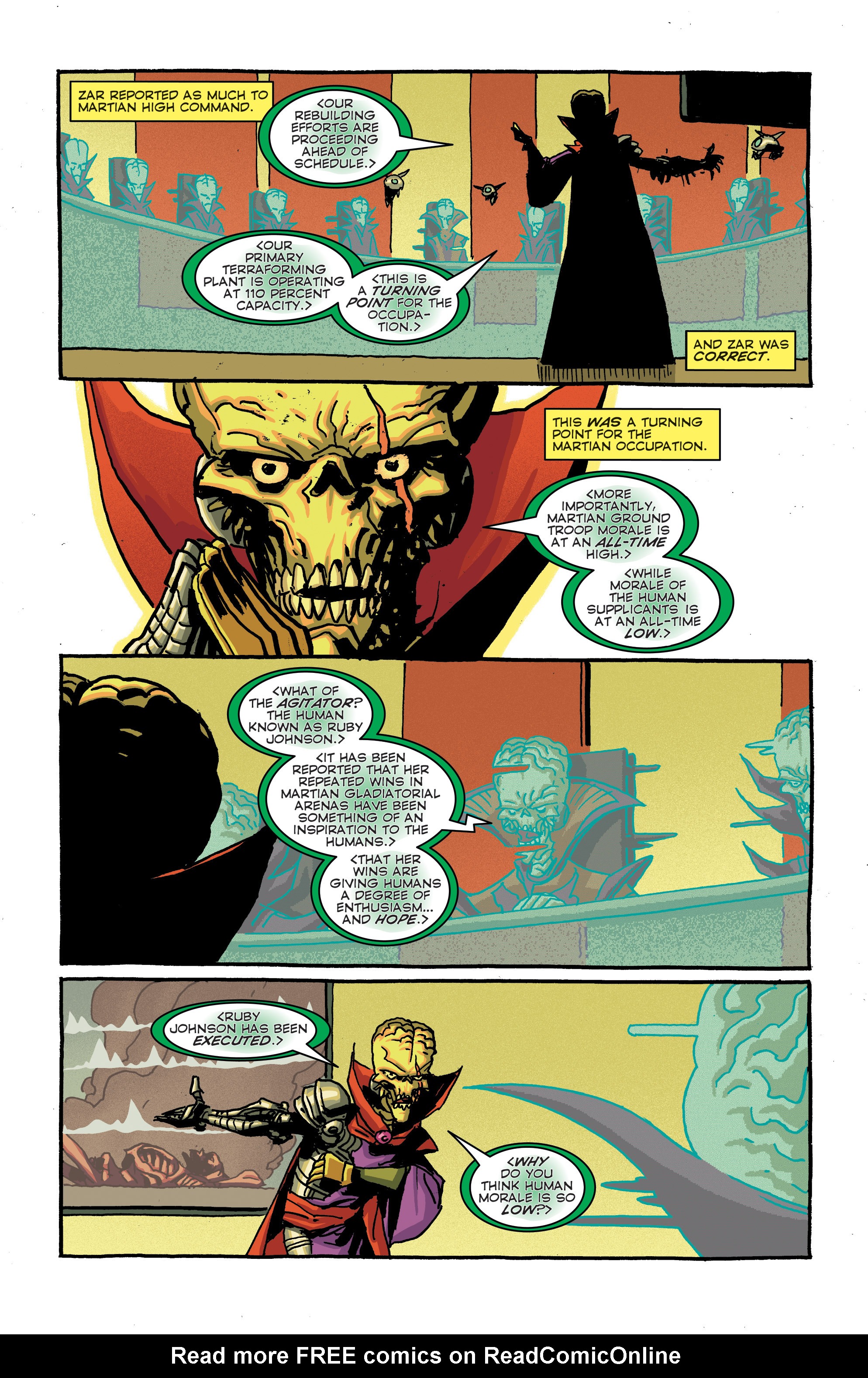 Read online Mars Attacks: Occupation comic -  Issue #5 - 6