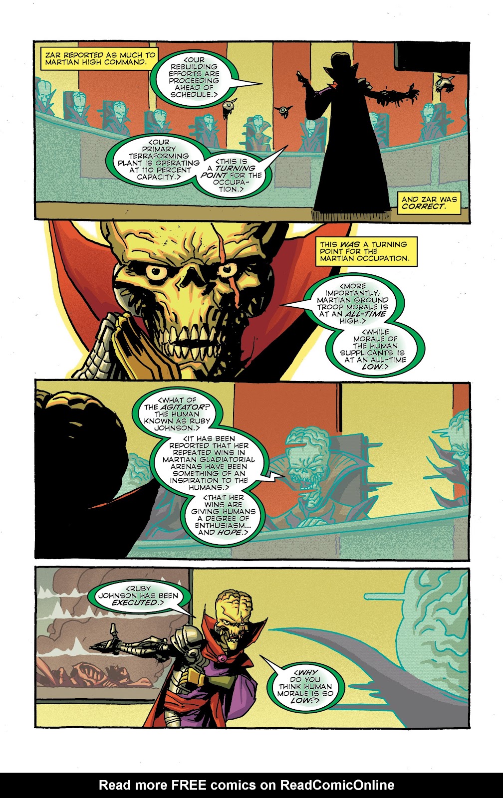 Mars Attacks: Occupation issue 5 - Page 6