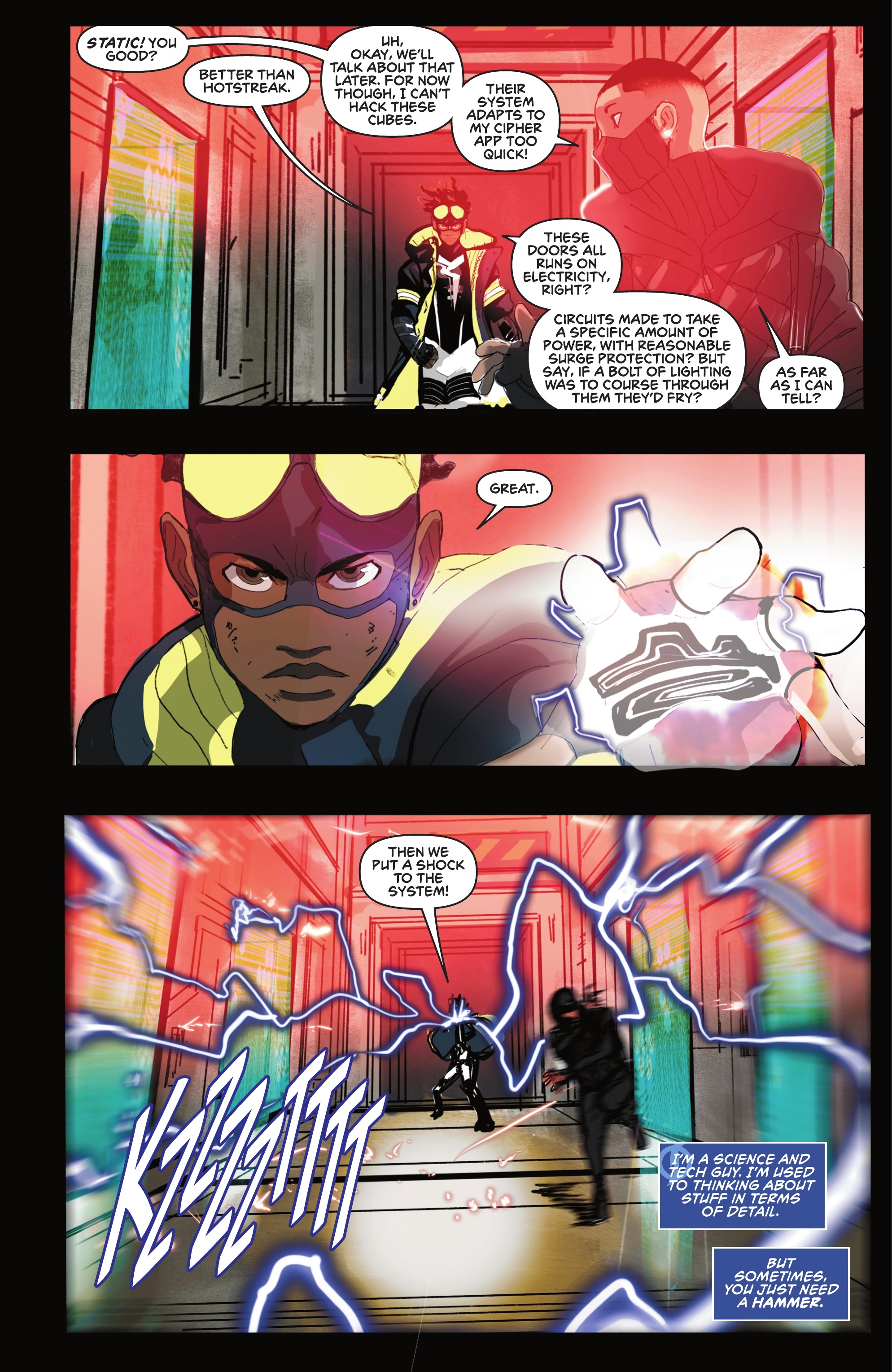 Read online Static: Season One comic -  Issue #5 - 15