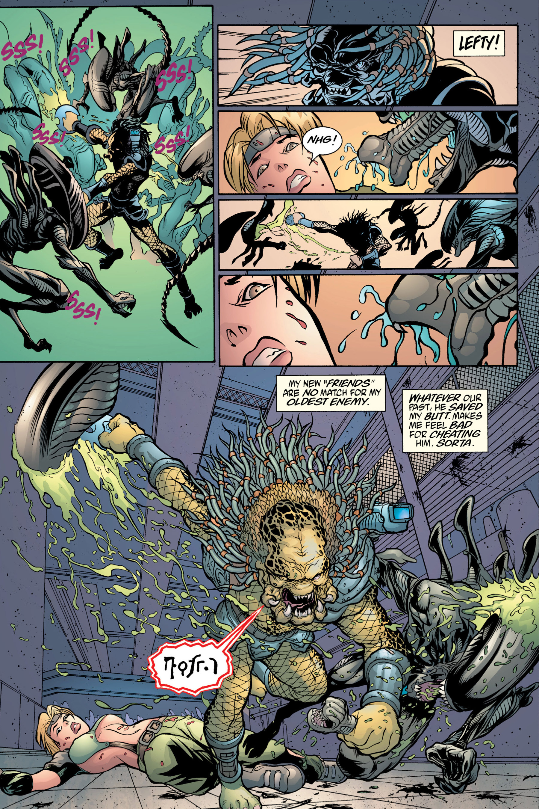 Read online Aliens vs. Predator Omnibus comic -  Issue # _TPB 2 Part 4 - 21