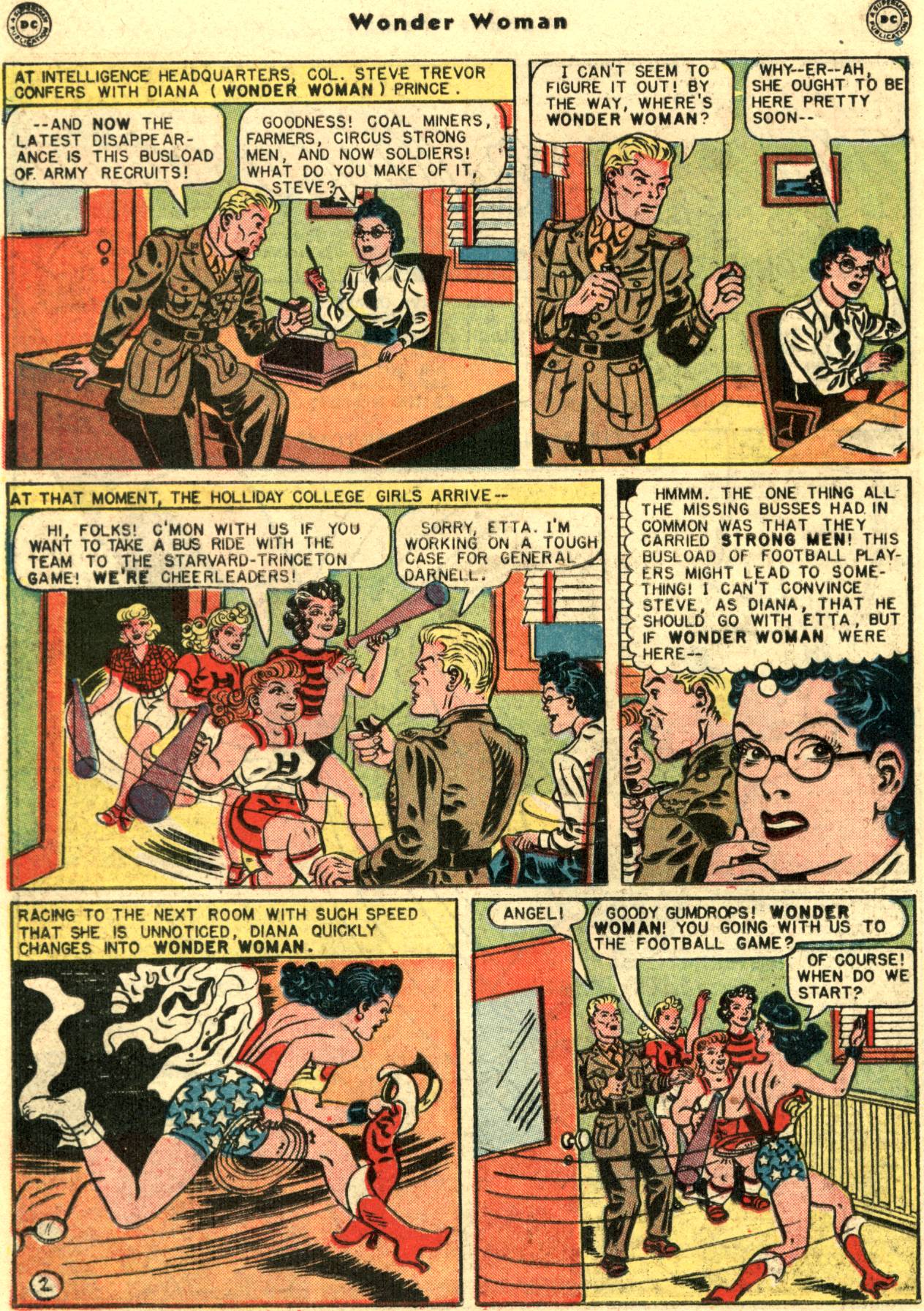 Read online Wonder Woman (1942) comic -  Issue #33 - 38