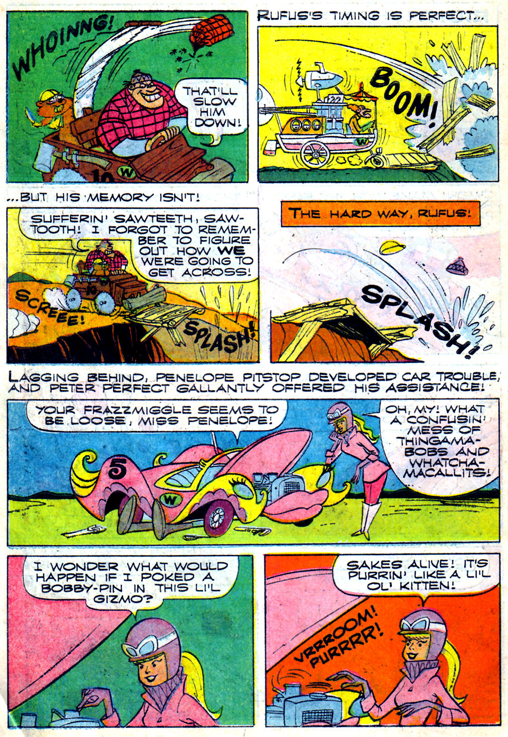 Read online Hanna-Barbera Wacky Races comic -  Issue #3 - 8