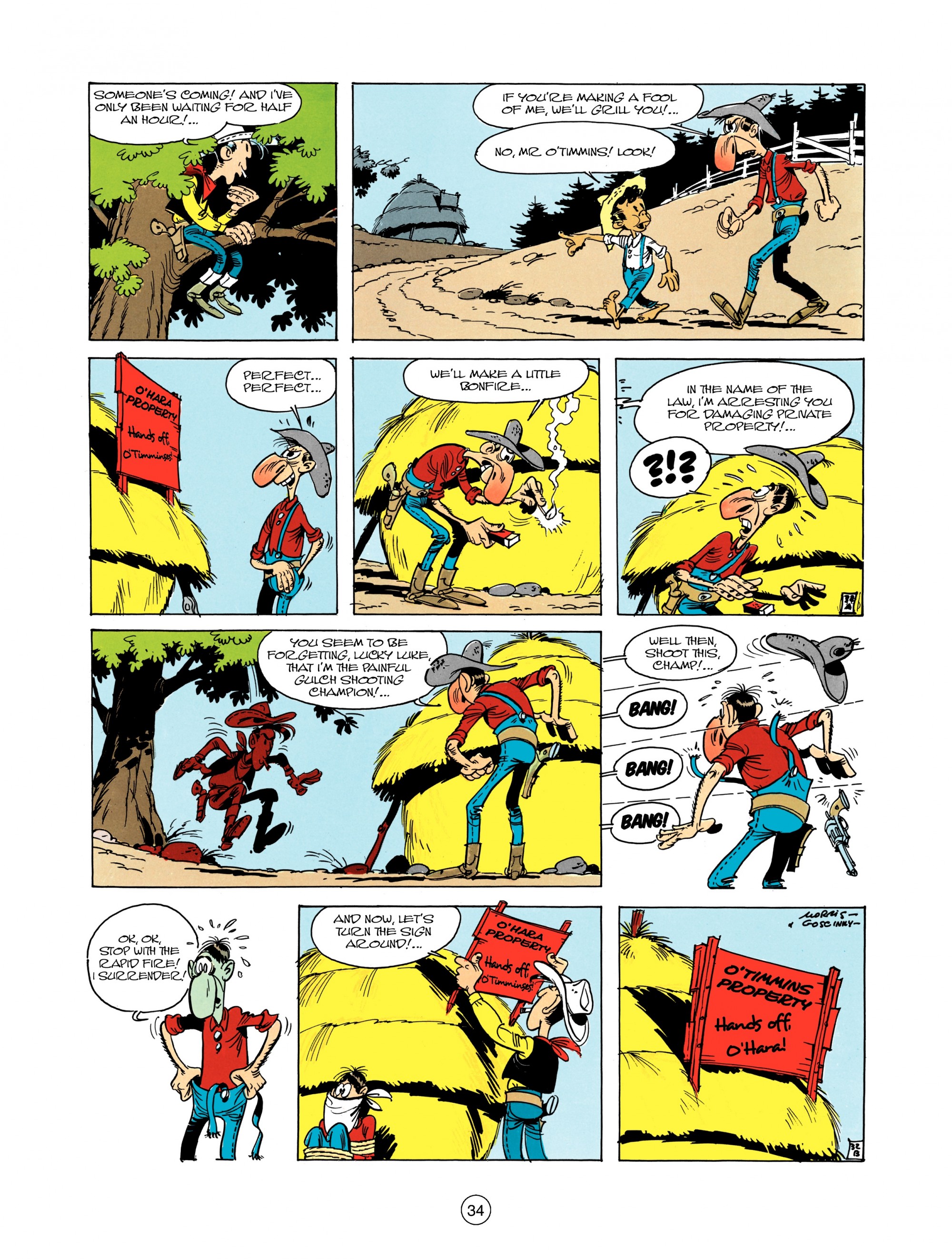 Read online A Lucky Luke Adventure comic -  Issue #12 - 34