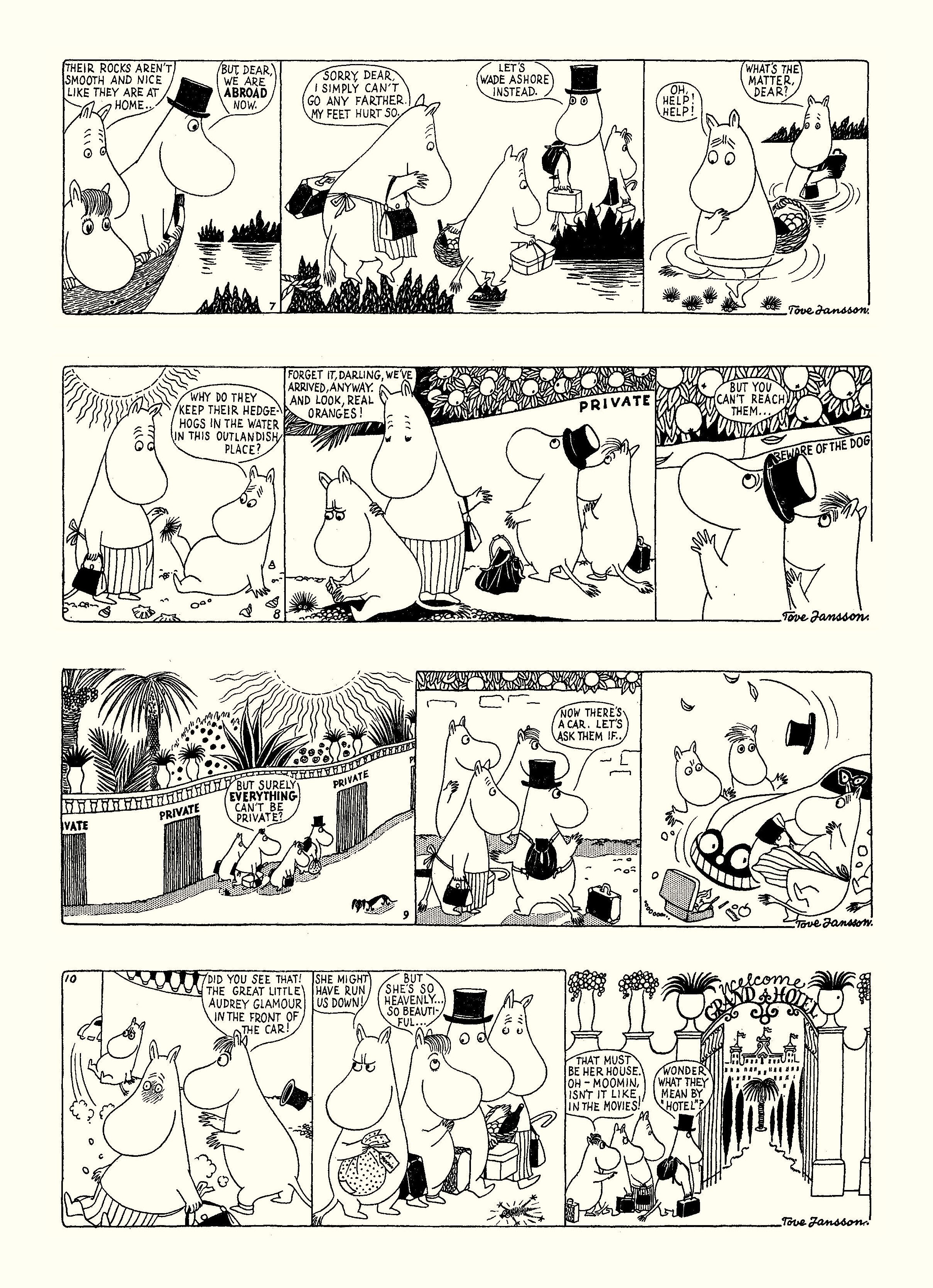 Read online Moomin: The Complete Tove Jansson Comic Strip comic -  Issue # TPB 1 - 50