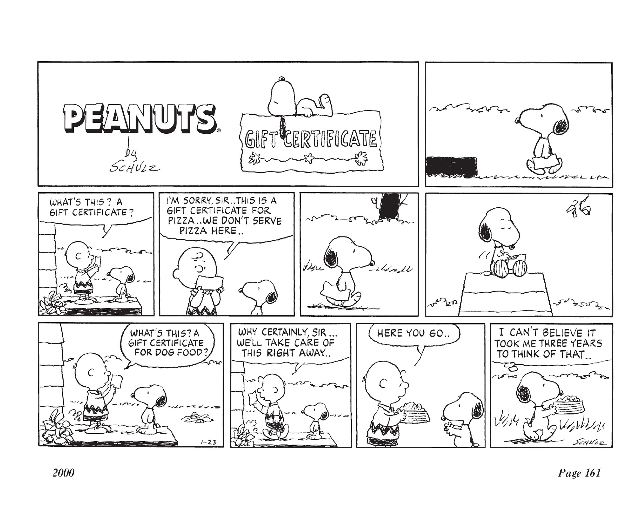 Read online The Complete Peanuts comic -  Issue # TPB 25 - 171