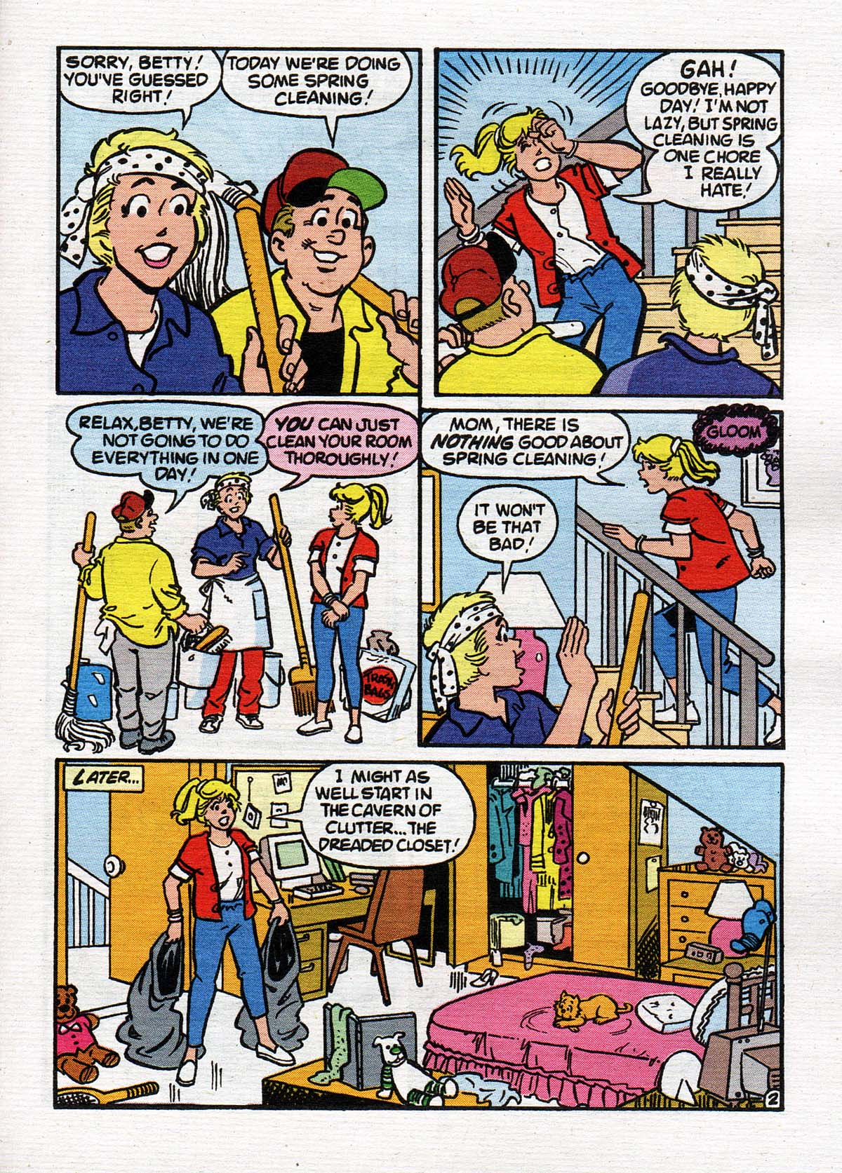 Read online Betty and Veronica Digest Magazine comic -  Issue #147 - 66