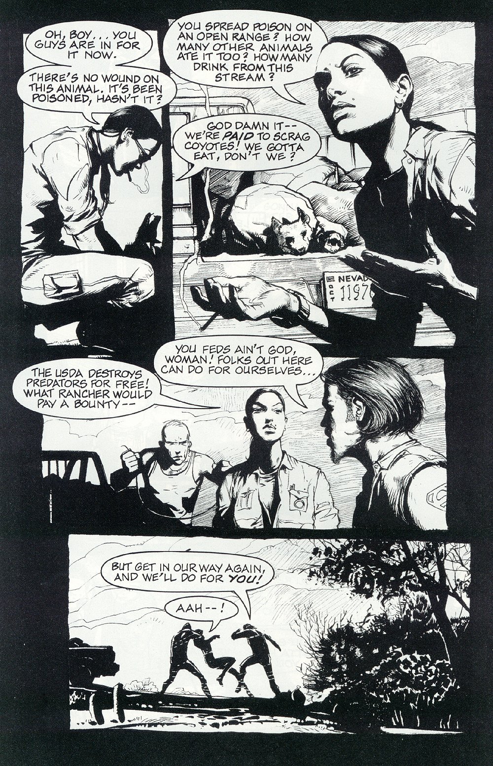 Read online The Crow: Flesh and Blood comic -  Issue #1 - 5