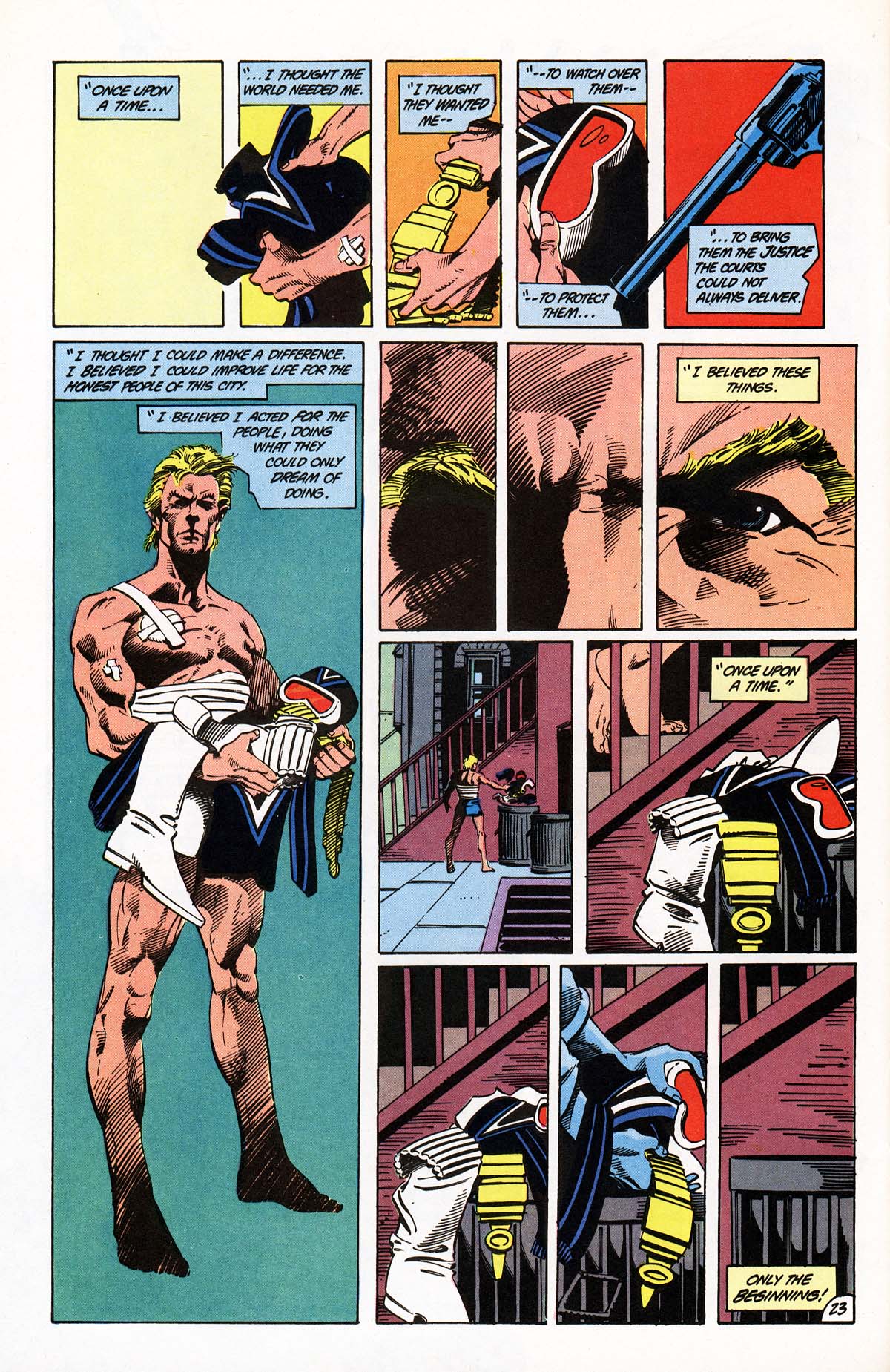 Read online Vigilante (1983) comic -  Issue #19 - 25
