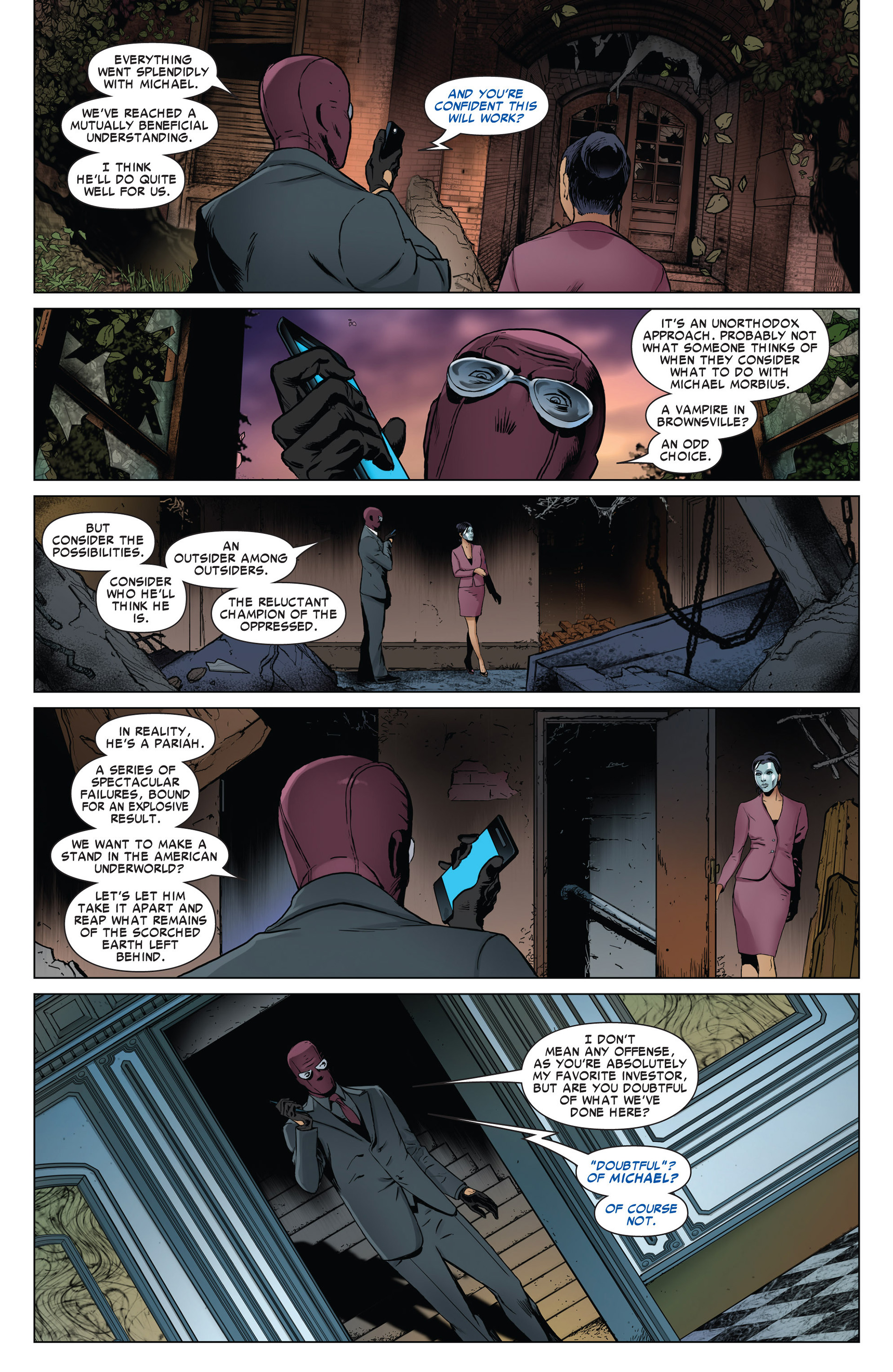 Read online Morbius: The Living Vampire comic -  Issue #5 - 21