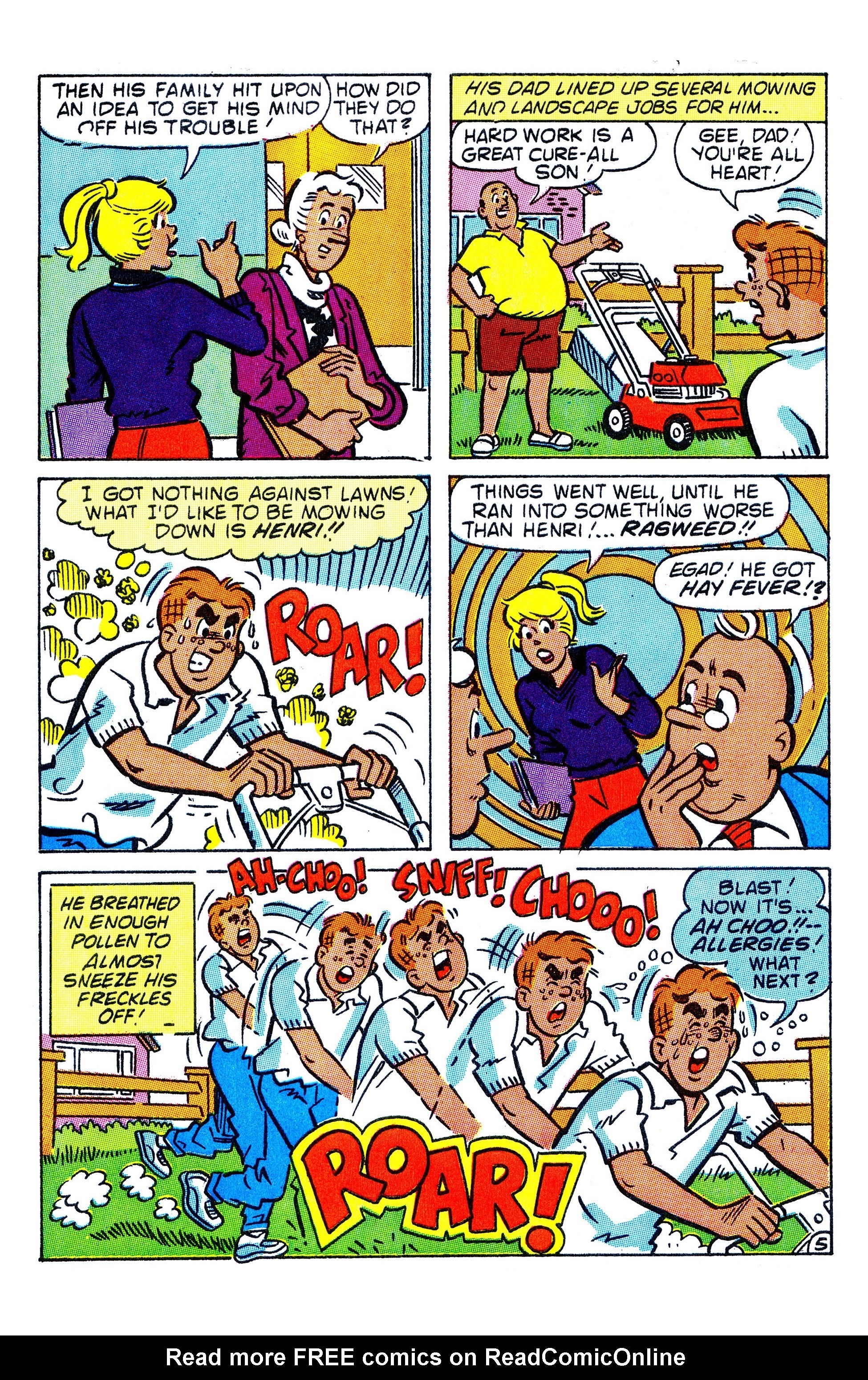 Read online Archie (1960) comic -  Issue #372 - 6