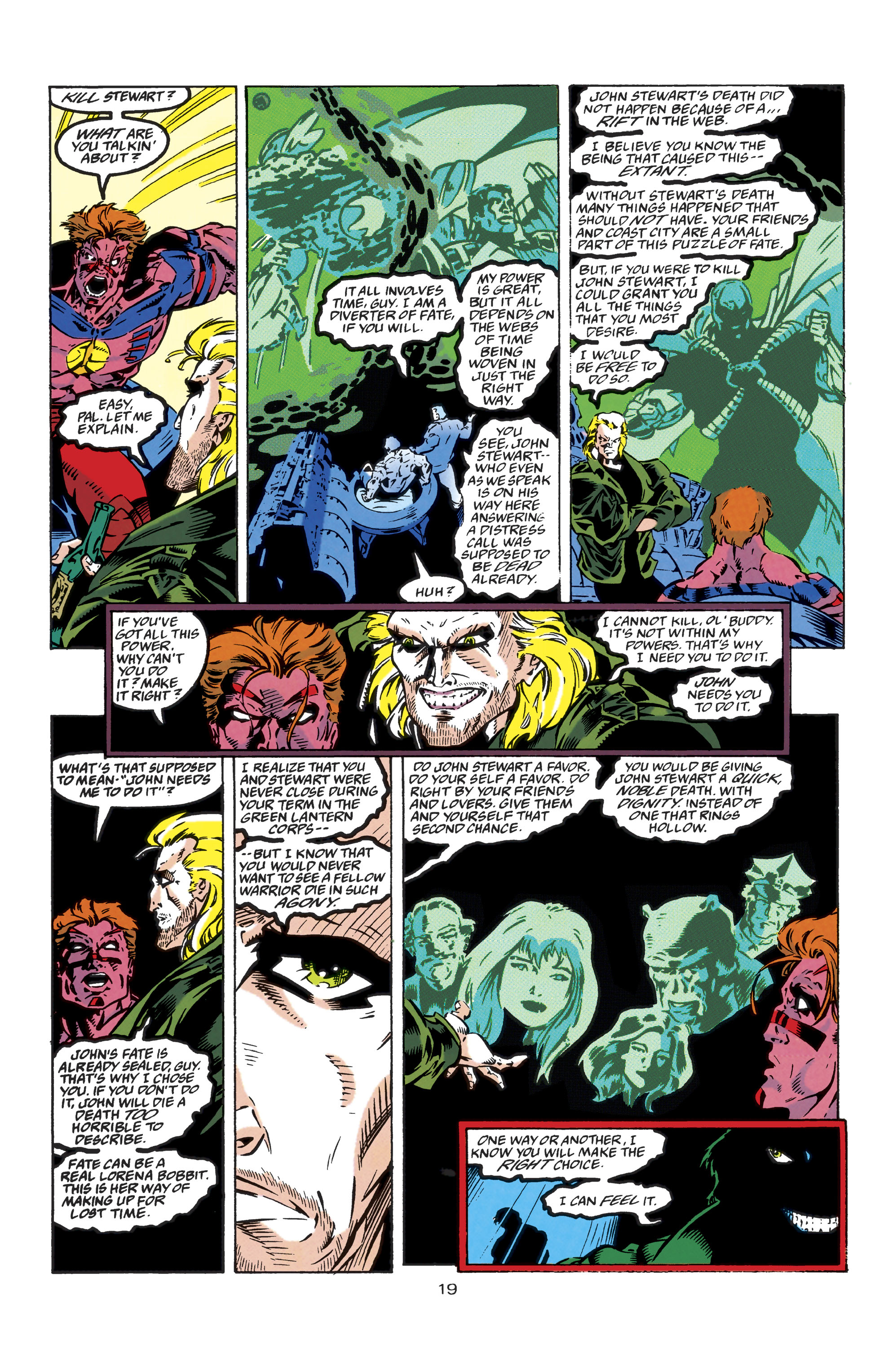 Read online Guy Gardner: Warrior comic -  Issue #37 - 19