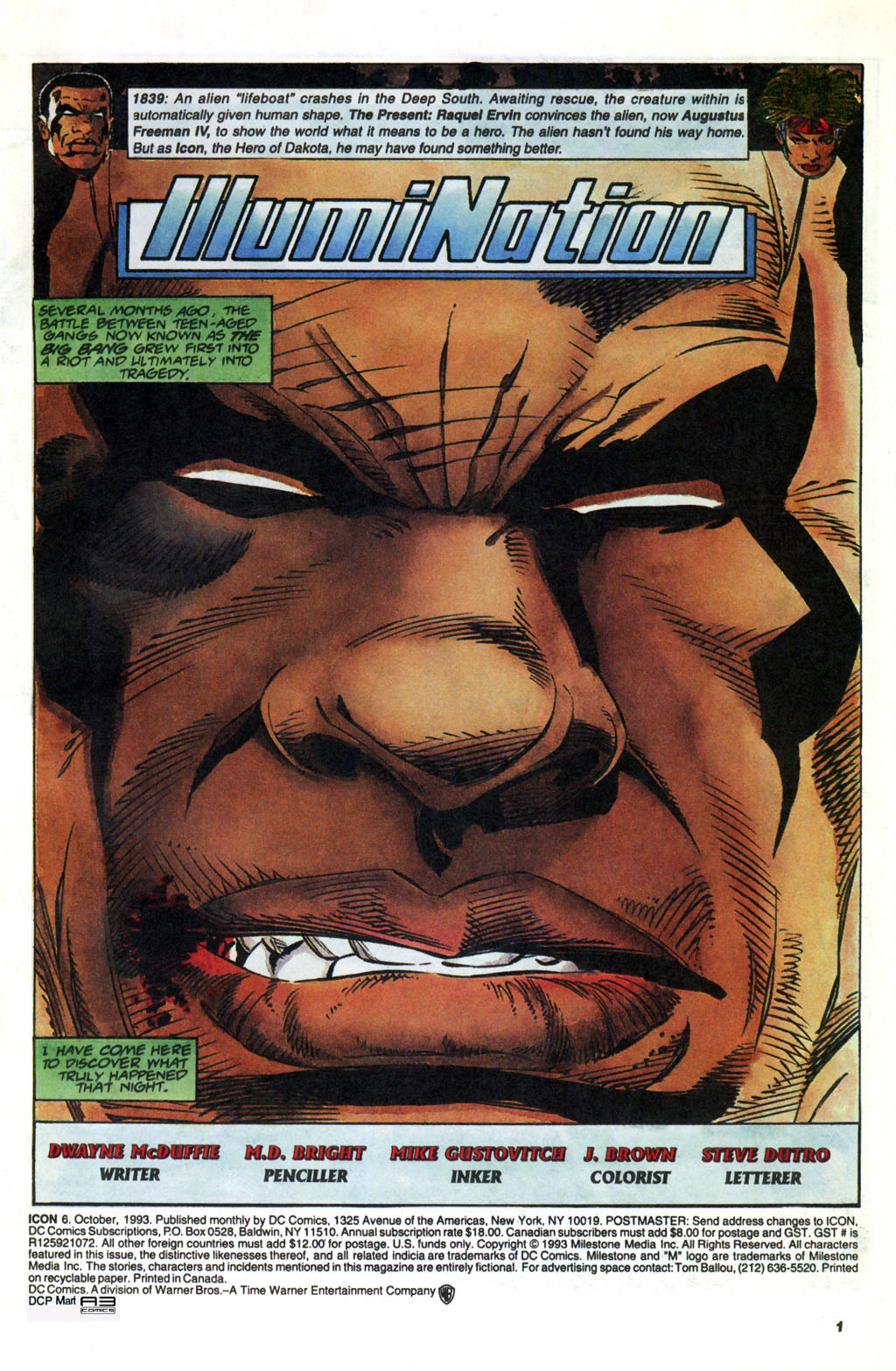 Read online Icon comic -  Issue #6 - 2