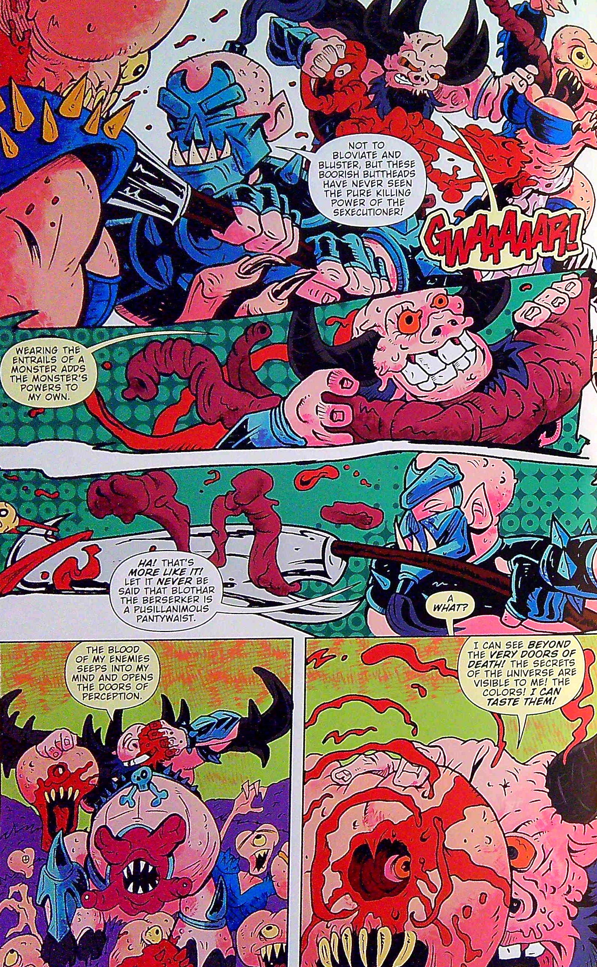 Read online GWAR: The Enormogantic Fail comic -  Issue # TPB - 22