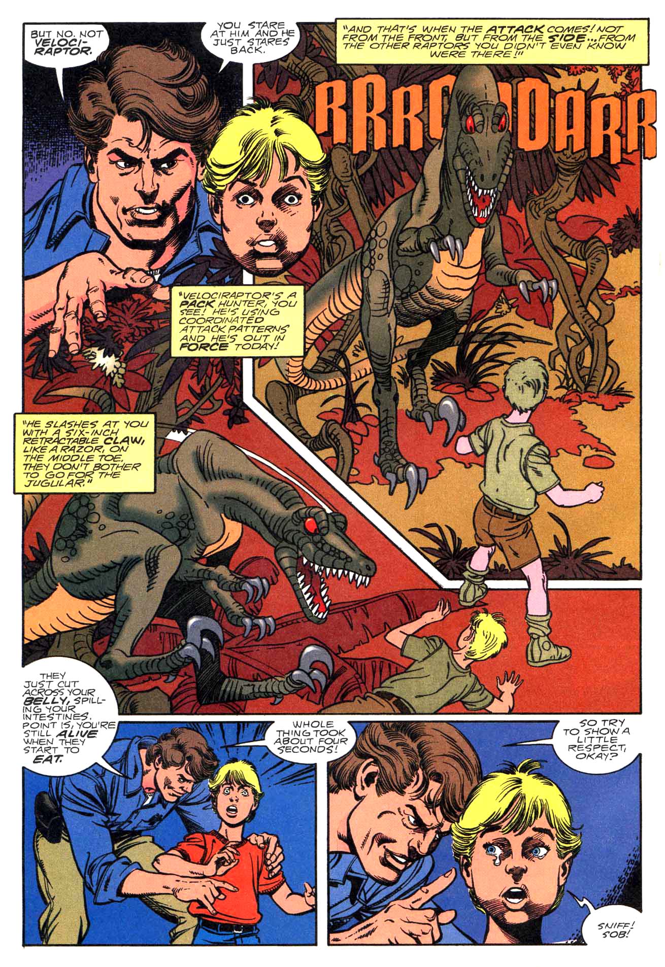 Read online Jurassic Park (1993) comic -  Issue #1 - 12