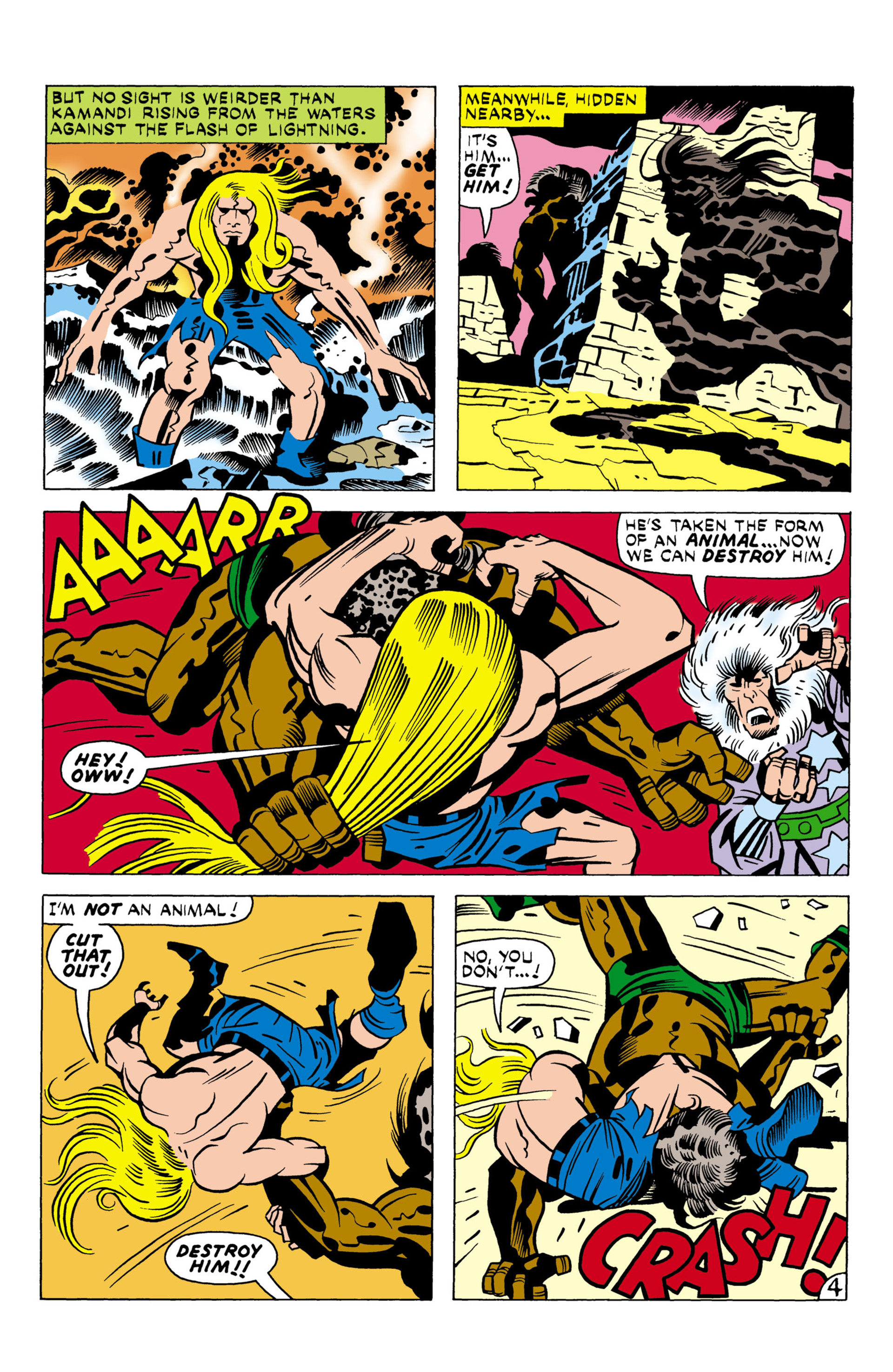 Read online Kamandi, The Last Boy On Earth comic -  Issue #24 - 4