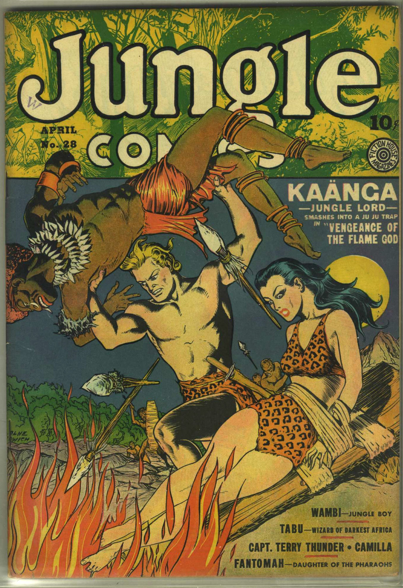 Read online Jungle Comics comic -  Issue #28 - 2