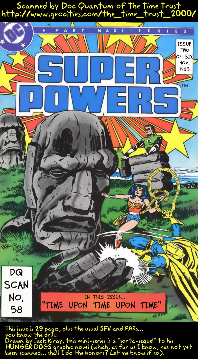 Read online Super Powers (1985) comic -  Issue #3 - 1