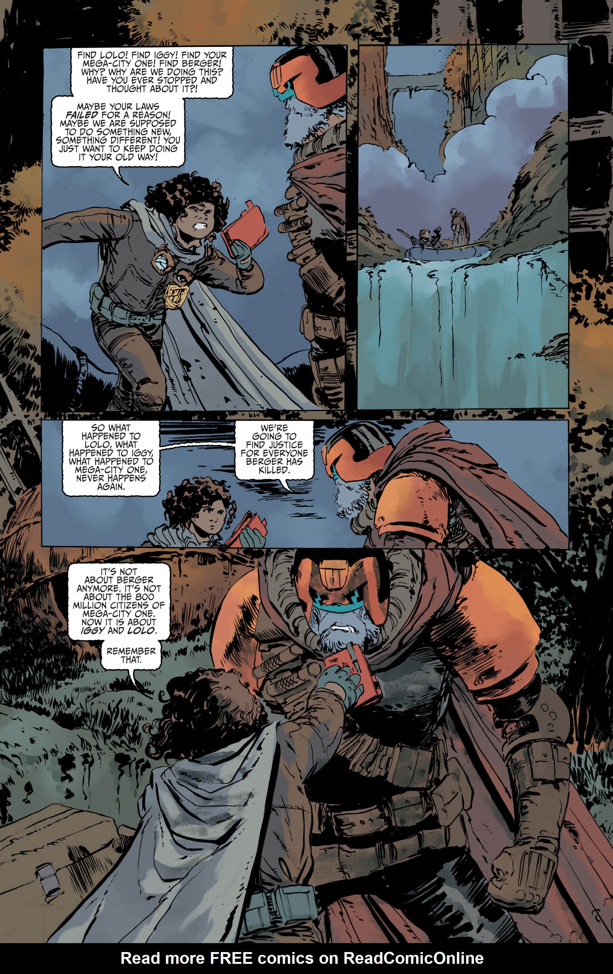 Read online Judge Dredd: Mega-City Zero comic -  Issue # TPB 3 - 23