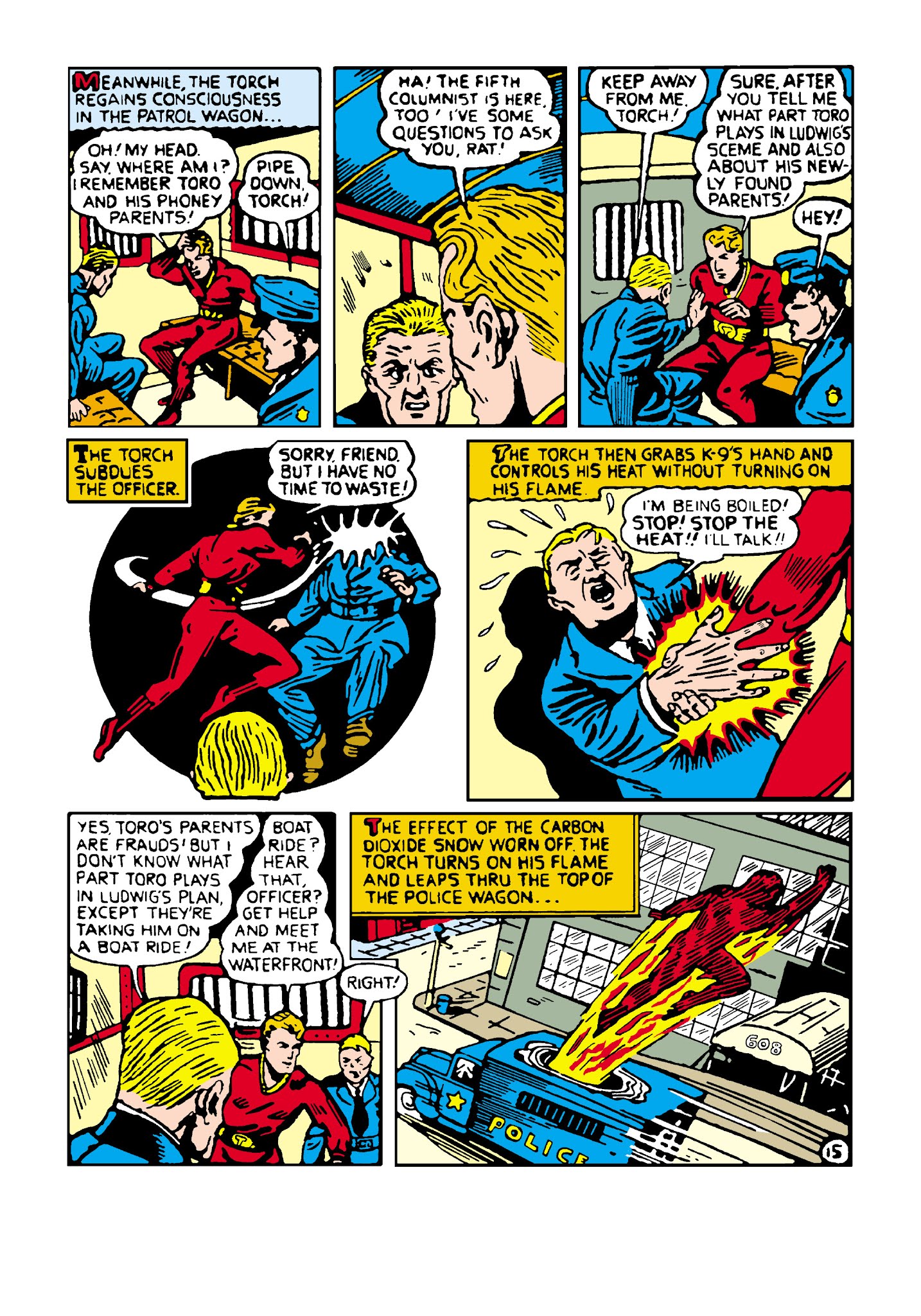 Read online Marvel Masterworks: Golden Age Human Torch comic -  Issue # TPB 1 (Part 1) - 90