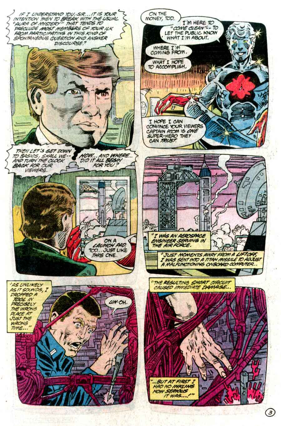 Read online Captain Atom (1987) comic -  Issue #3 - 4
