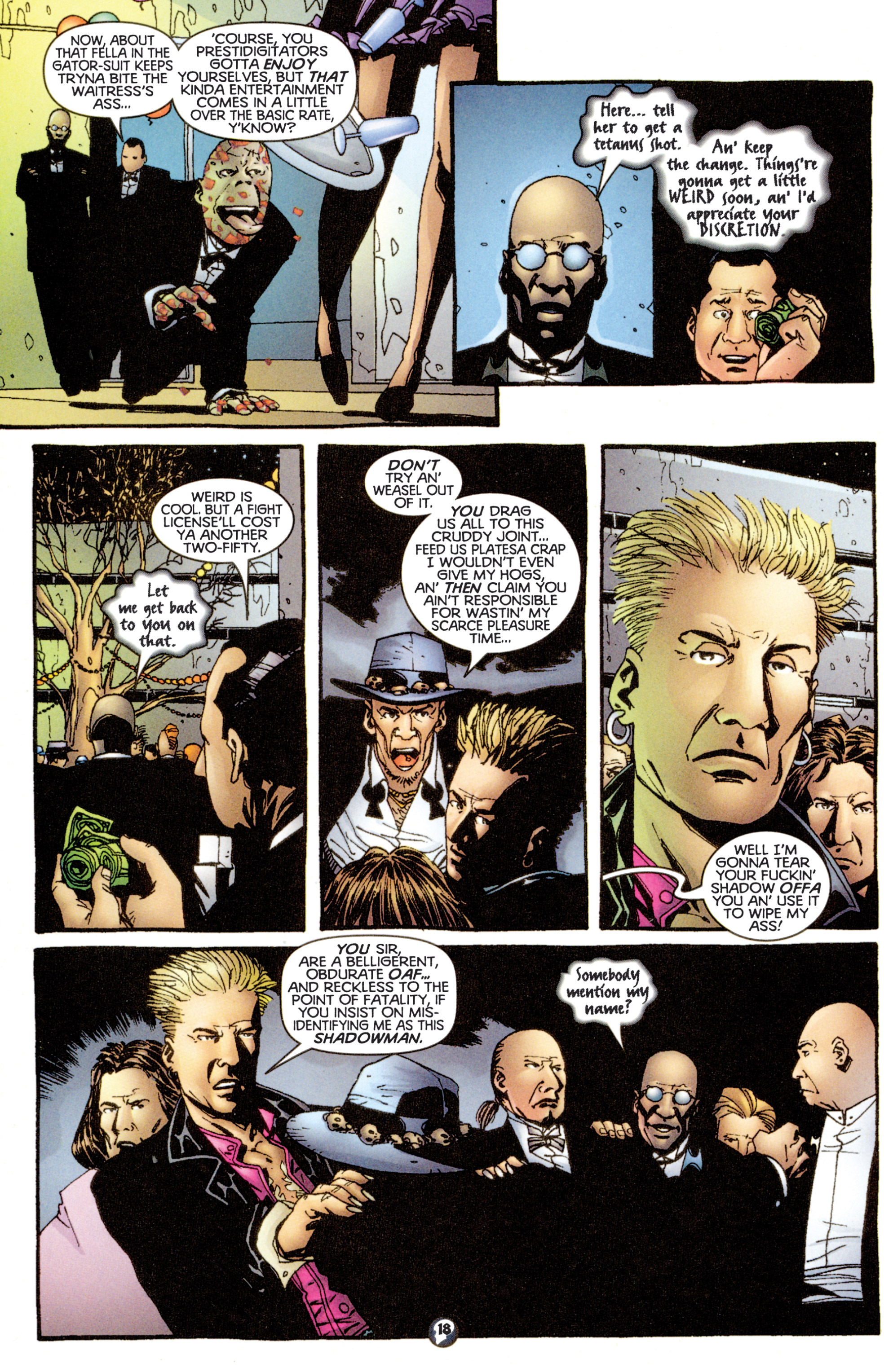 Read online Shadowman (1997) comic -  Issue #13 - 15