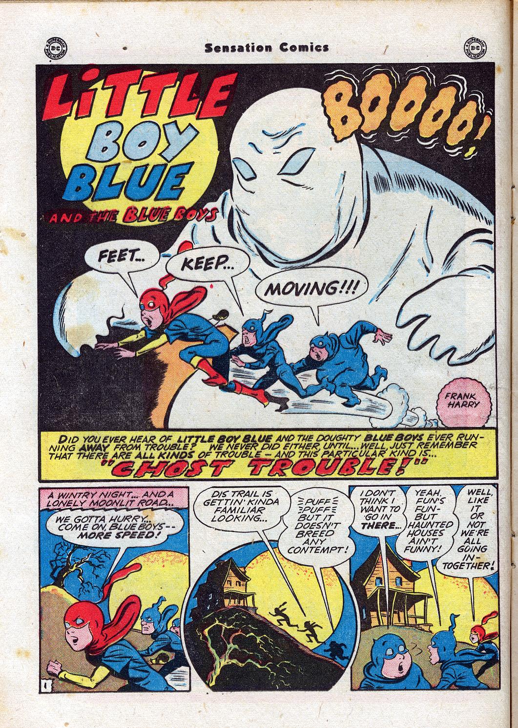 Read online Sensation (Mystery) Comics comic -  Issue #48 - 22