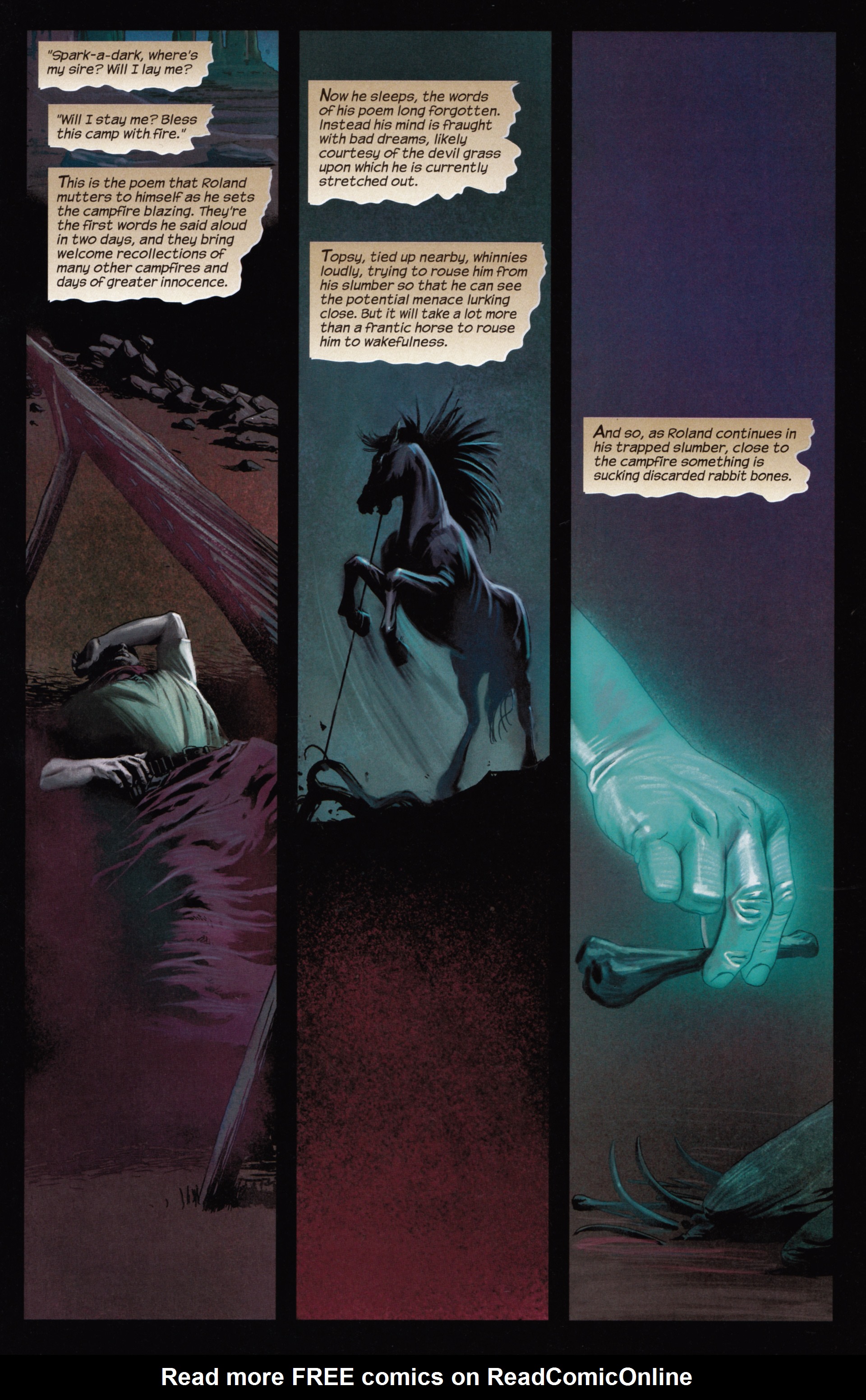 Read online The Dark Tower: The Gunslinger - Evil Ground comic -  Issue #1 - 6