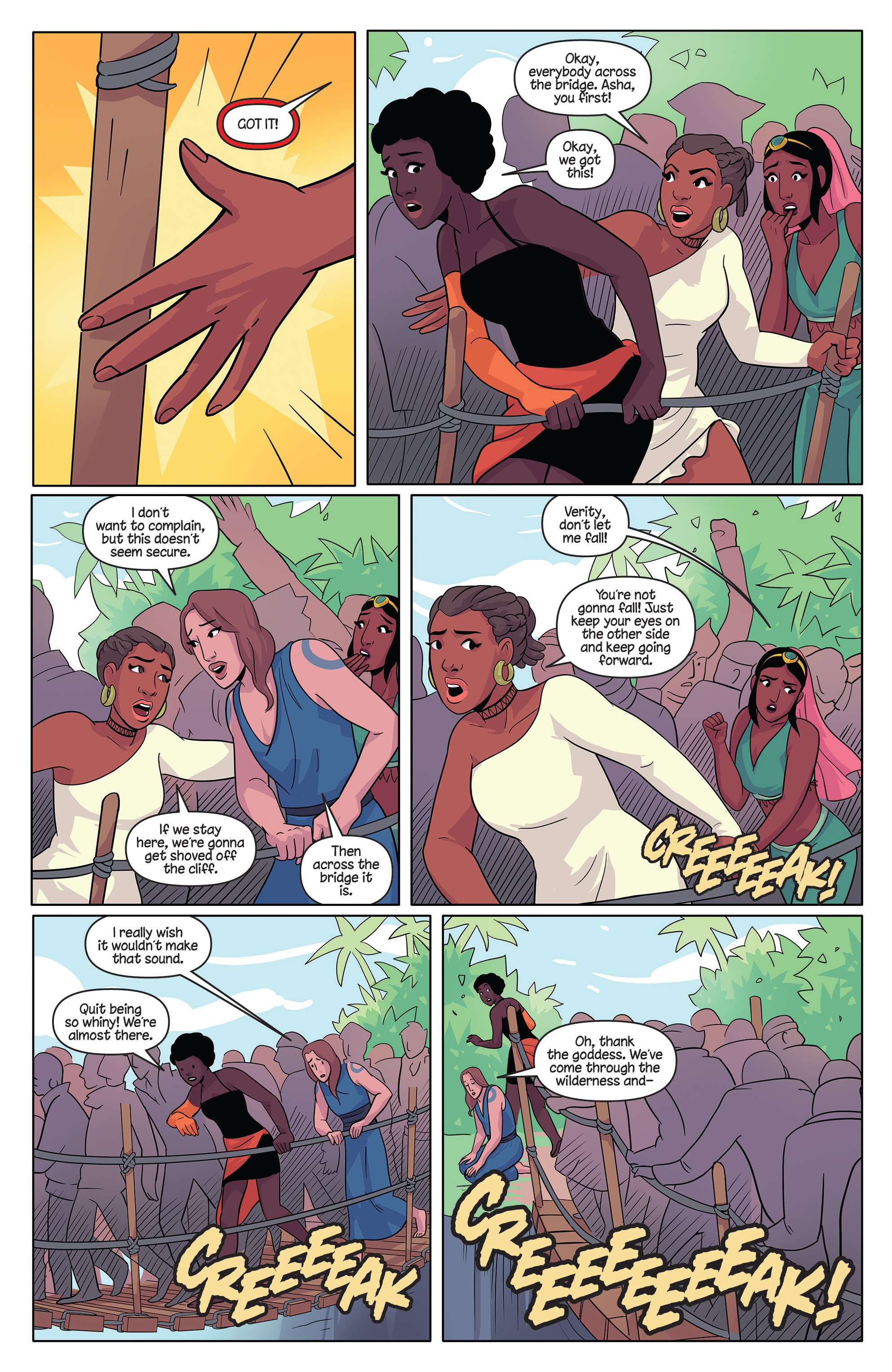 Read online Princeless Raven Year Two: Love and Revenge comic -  Issue # _TPB Assault On Golden Rock - 116