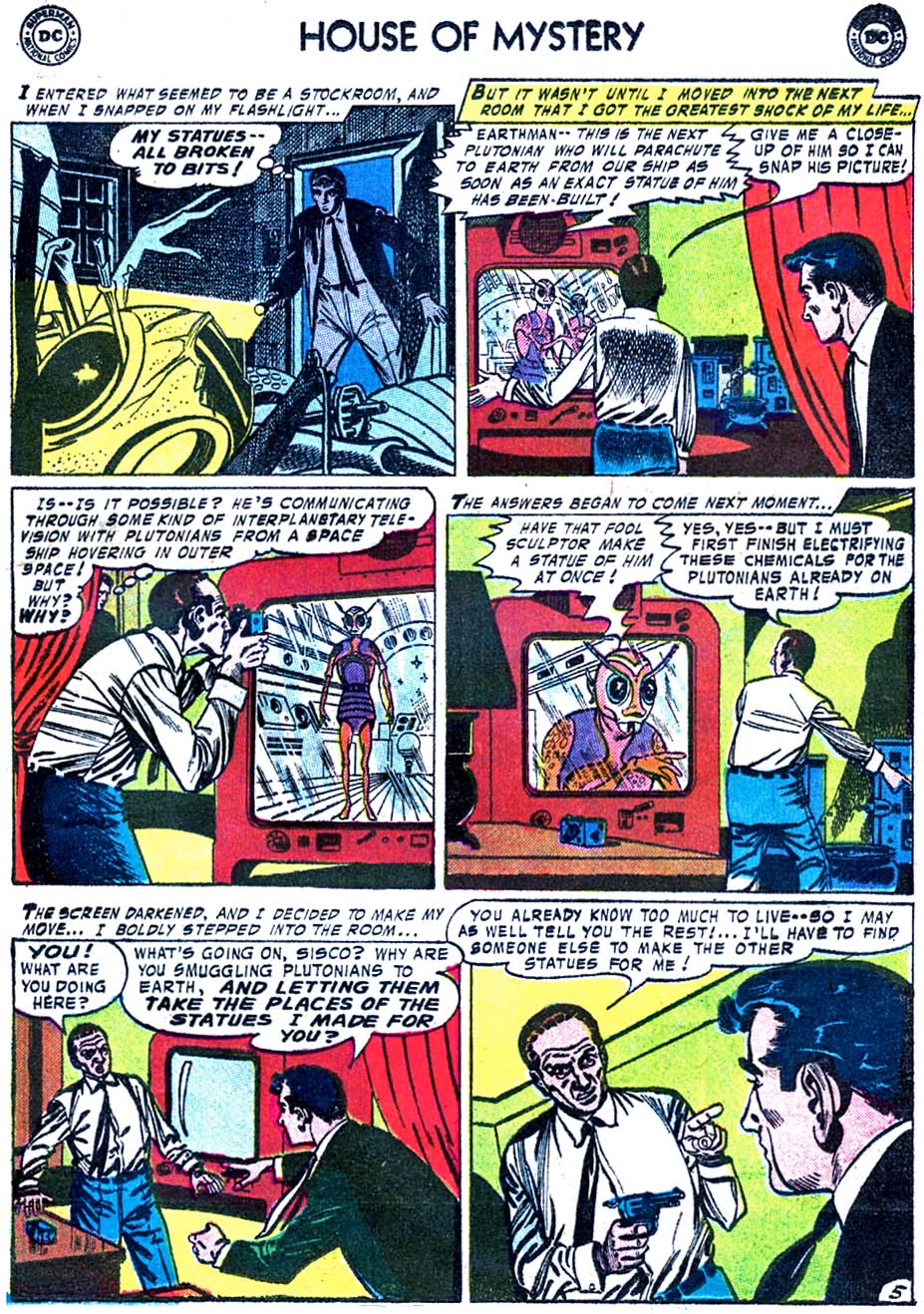 Read online House of Mystery (1951) comic -  Issue #53 - 23