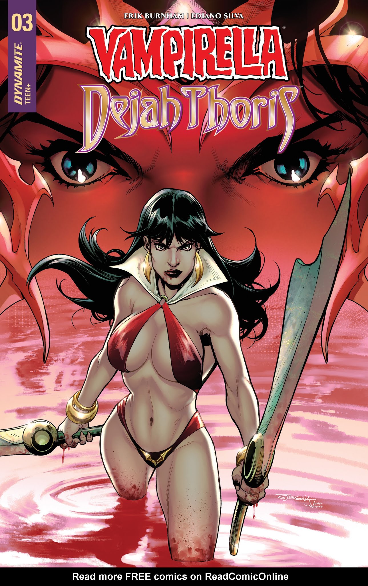 Read online Vampirella/Dejah Thoris comic -  Issue #3 - 2