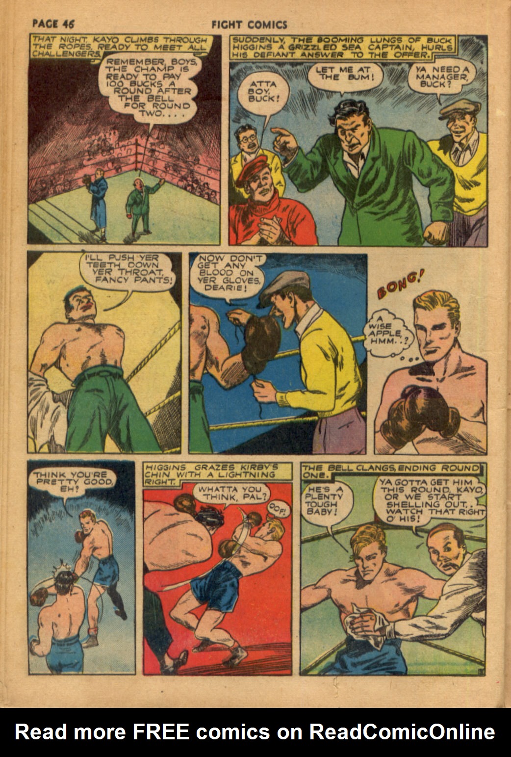 Read online Fight Comics comic -  Issue #19 - 48