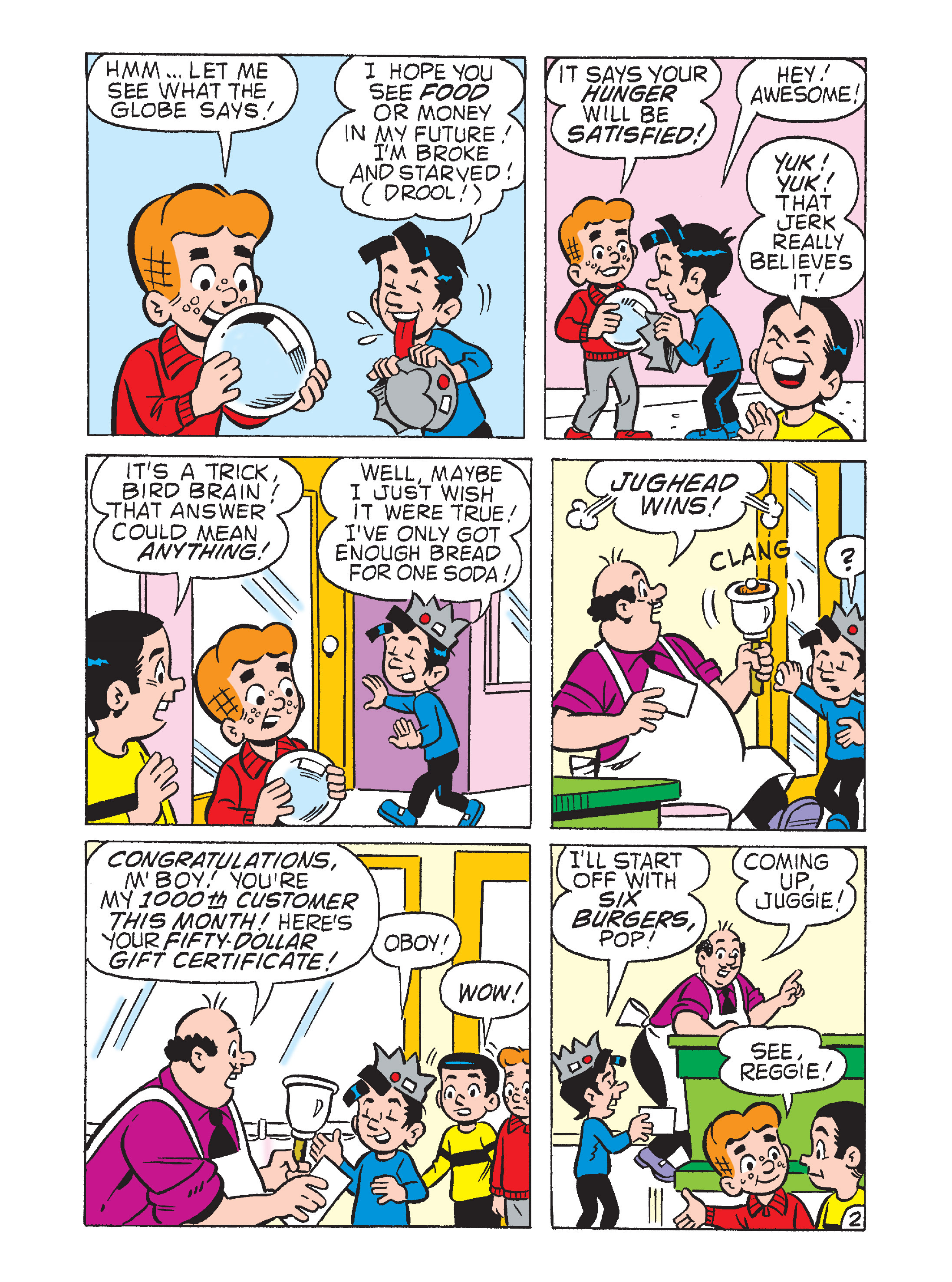 Read online Archie's Funhouse Double Digest comic -  Issue #5 - 136