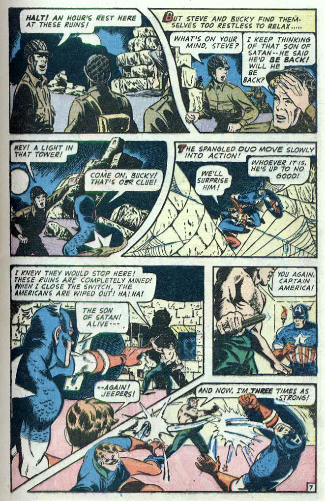 Read online Captain America Comics comic -  Issue #37 - 23