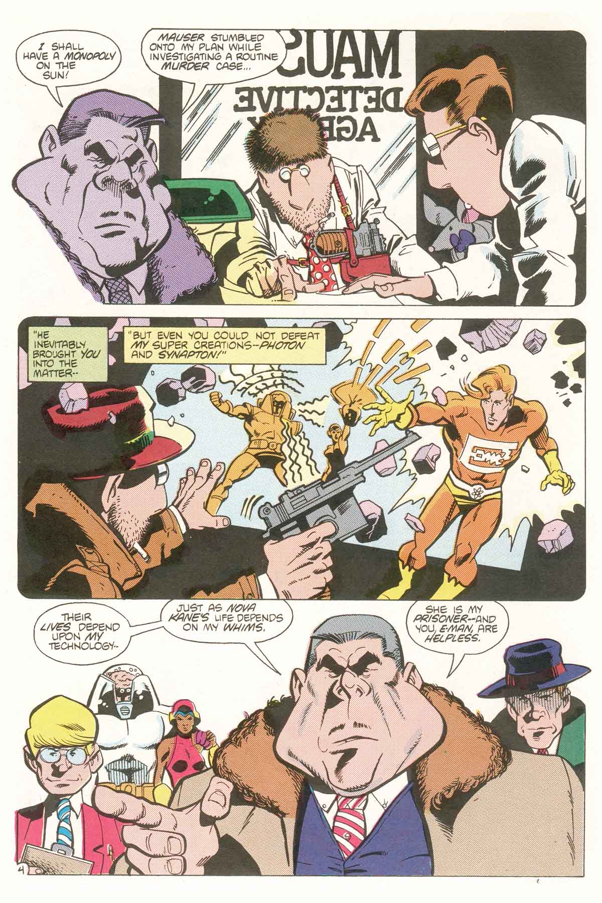 Read online E-Man (1983) comic -  Issue #16 - 7