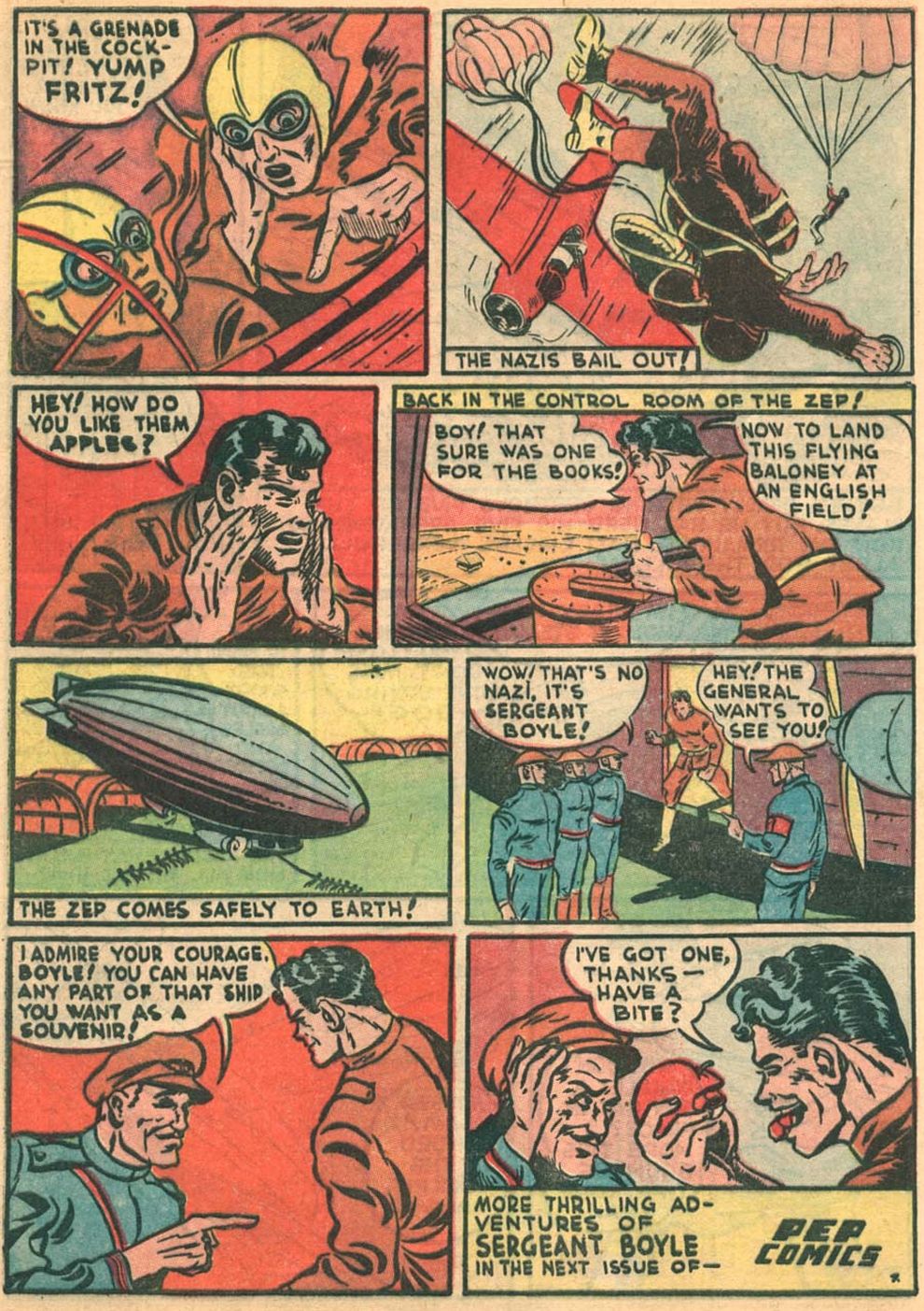 Read online Pep Comics comic -  Issue #3 - 40