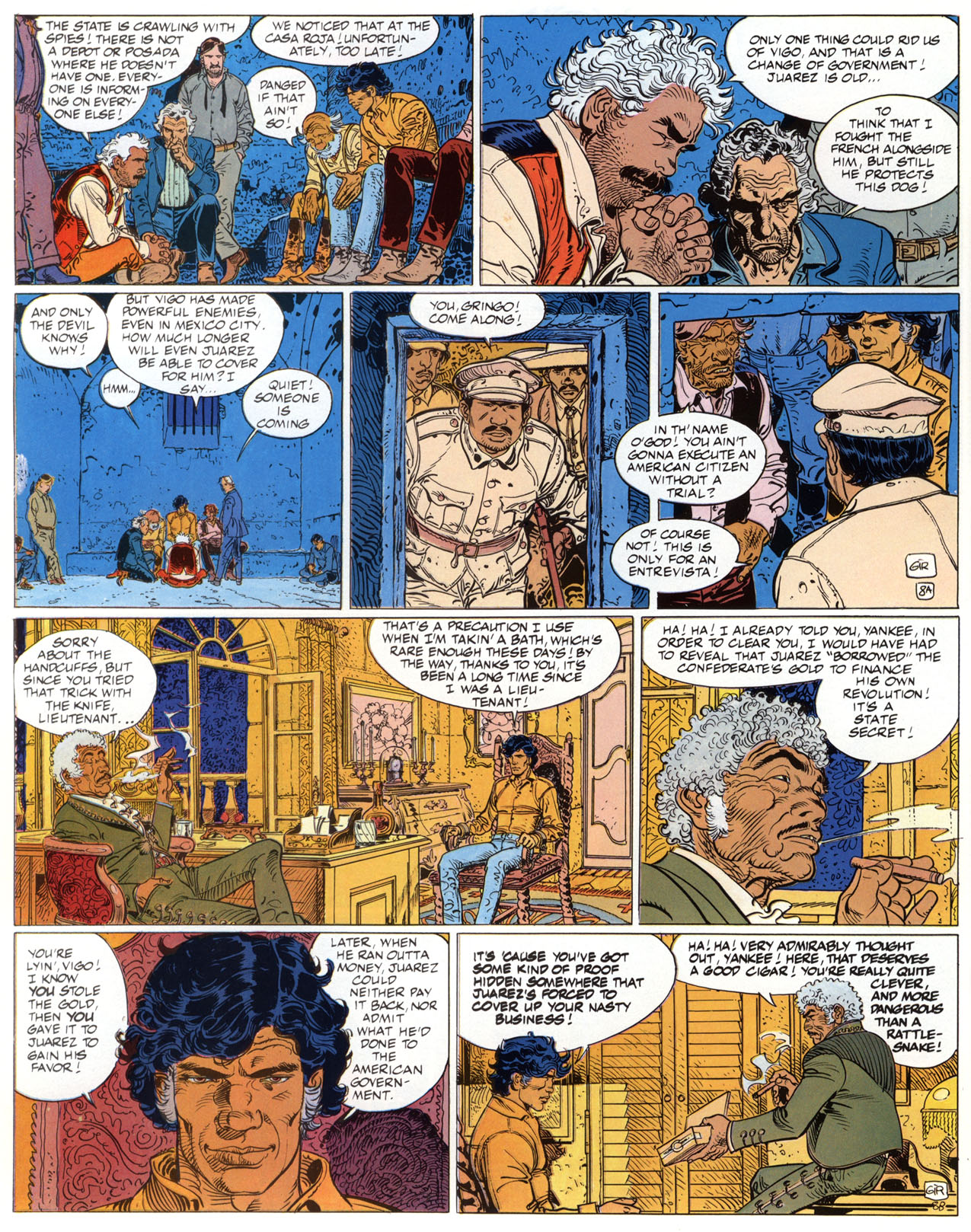 Read online Epic Graphic Novel: Blueberry comic -  Issue #5 - 14