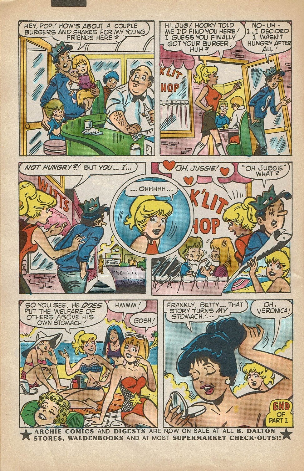 Read online Jughead (1987) comic -  Issue #7 - 8
