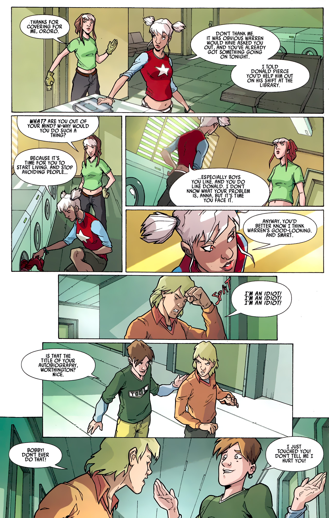 Read online X-Campus comic -  Issue #2 - 30