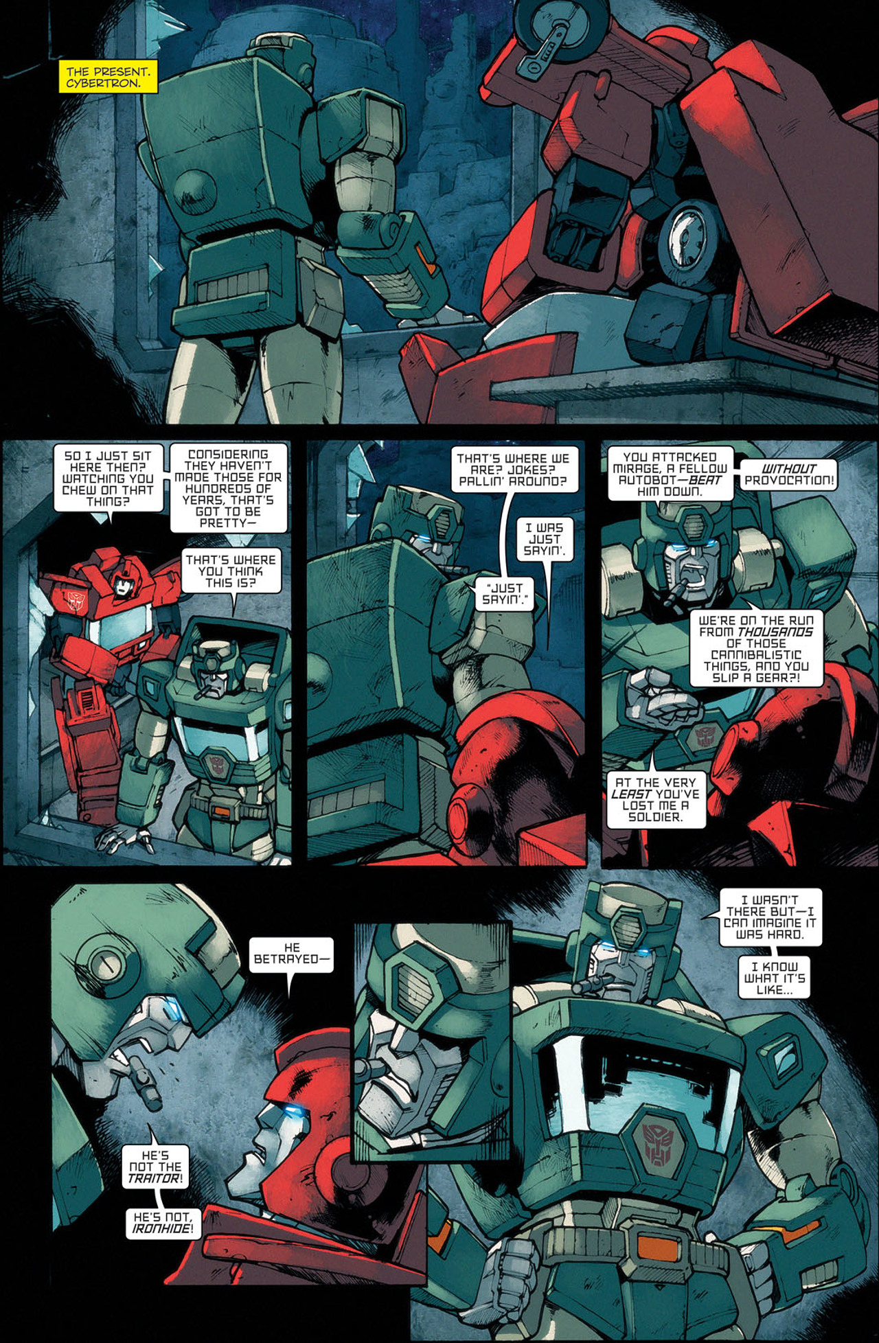 Read online The Transformers: All Hail Megatron comic -  Issue #8 - 6