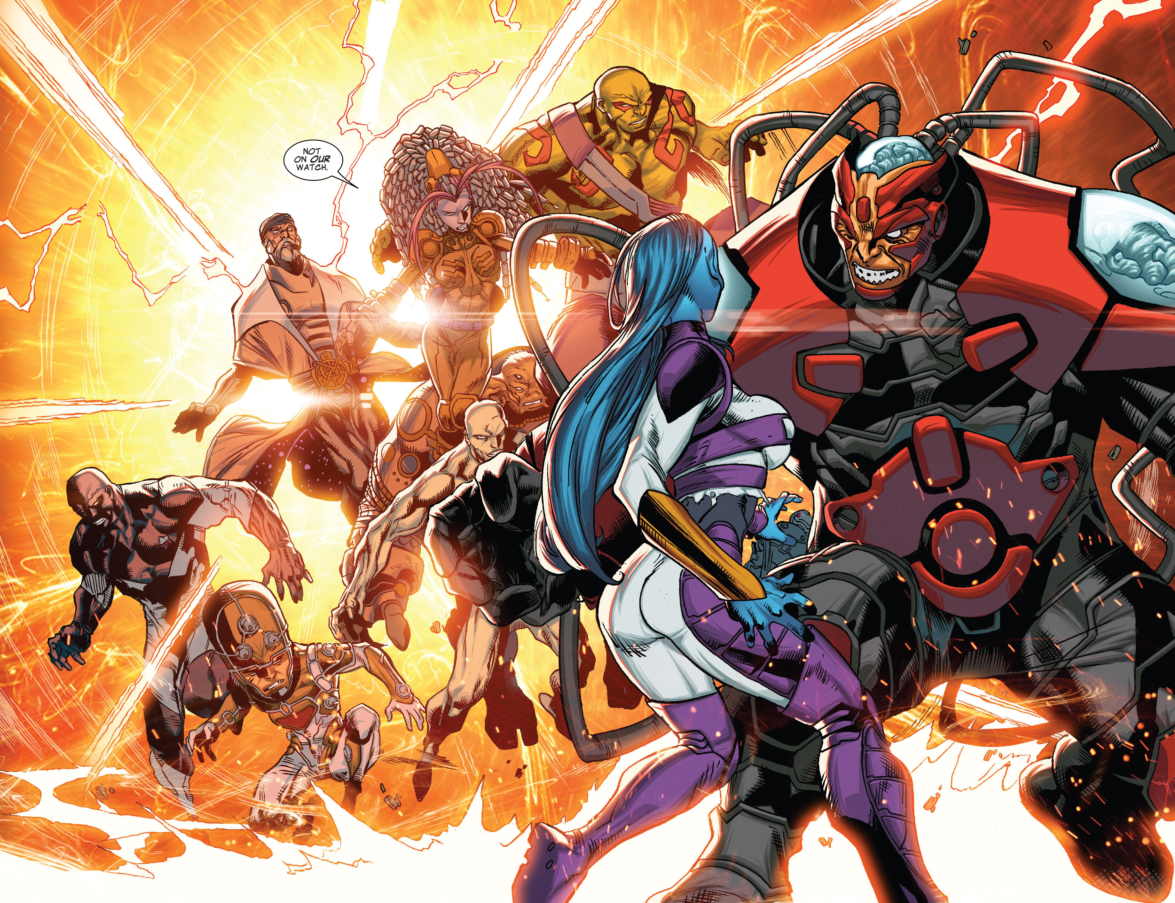 Read online Guardians of Infinity comic -  Issue #8 - 8