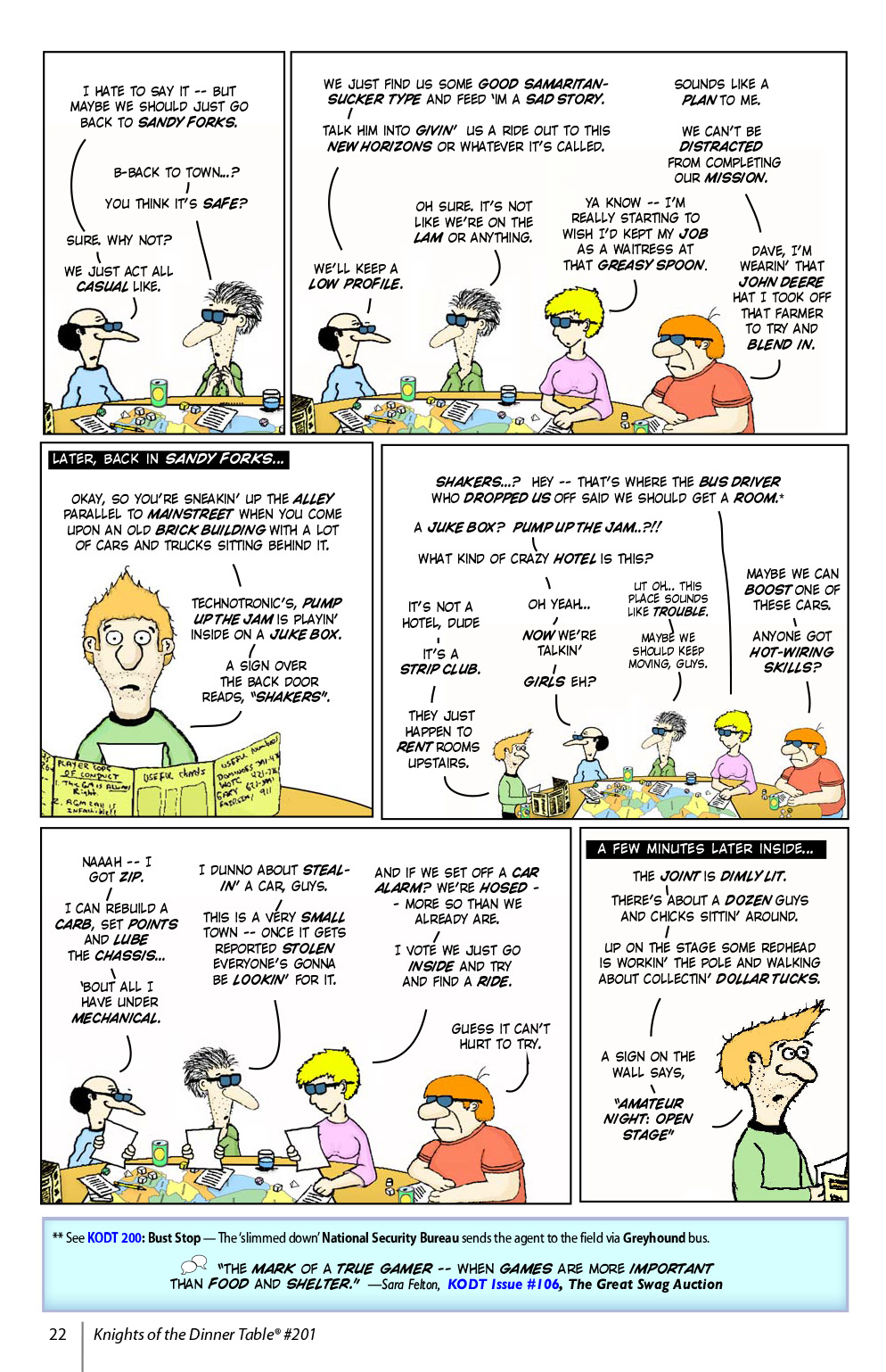 Read online Knights of the Dinner Table comic -  Issue #201 - 24
