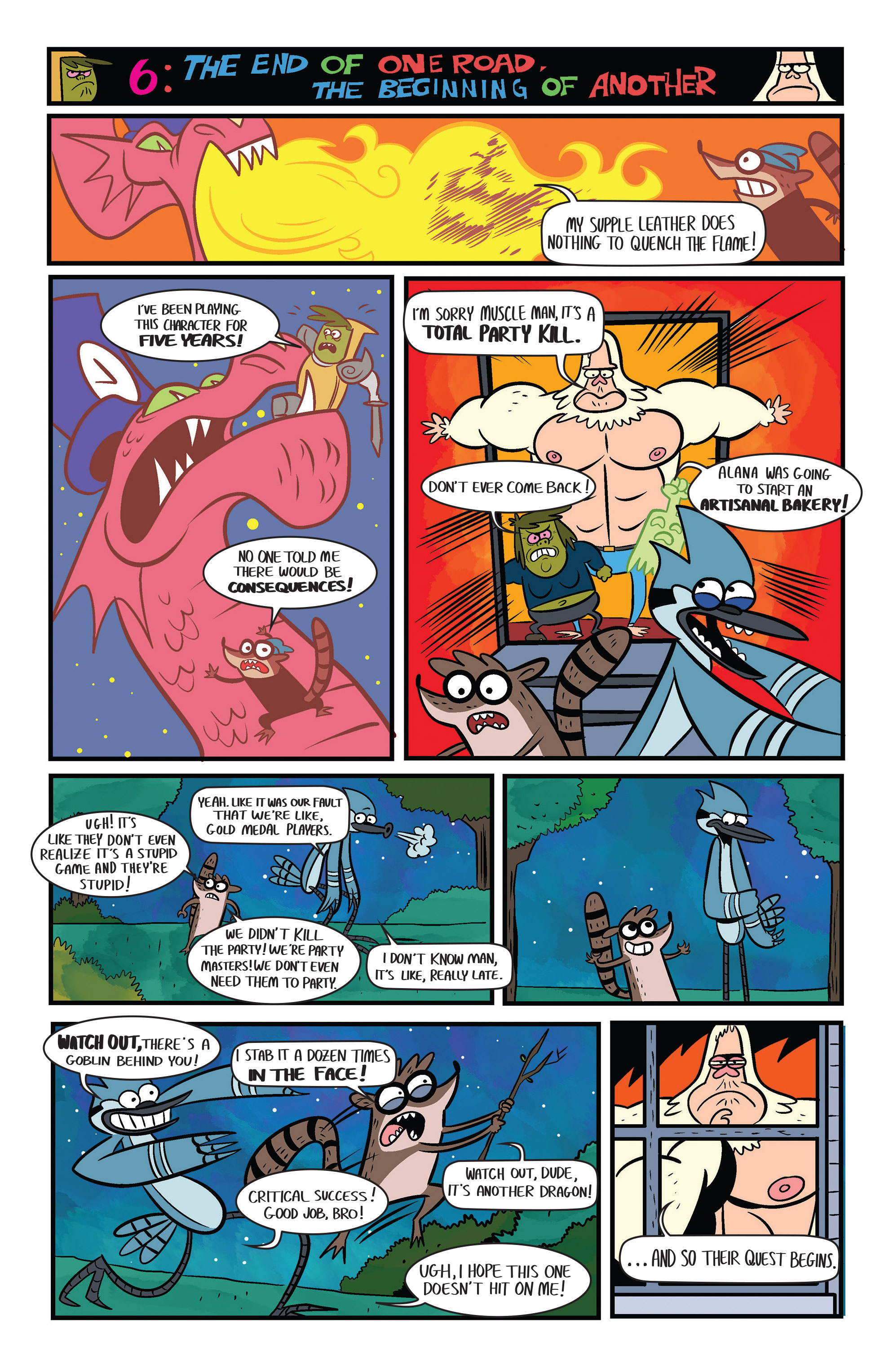 Read online Regular Show comic -  Issue #18 - 24