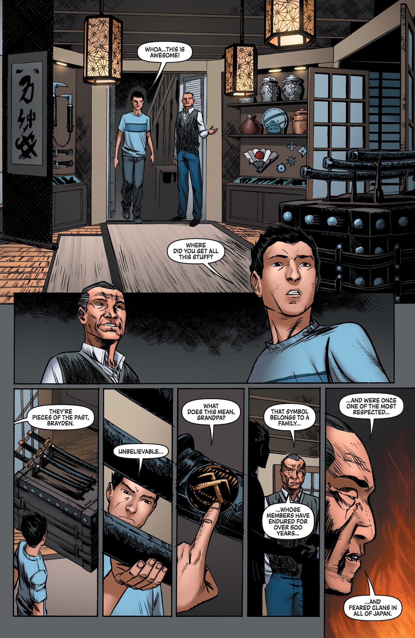 Read online Legend of the Shadow Clan comic -  Issue #3 - 11