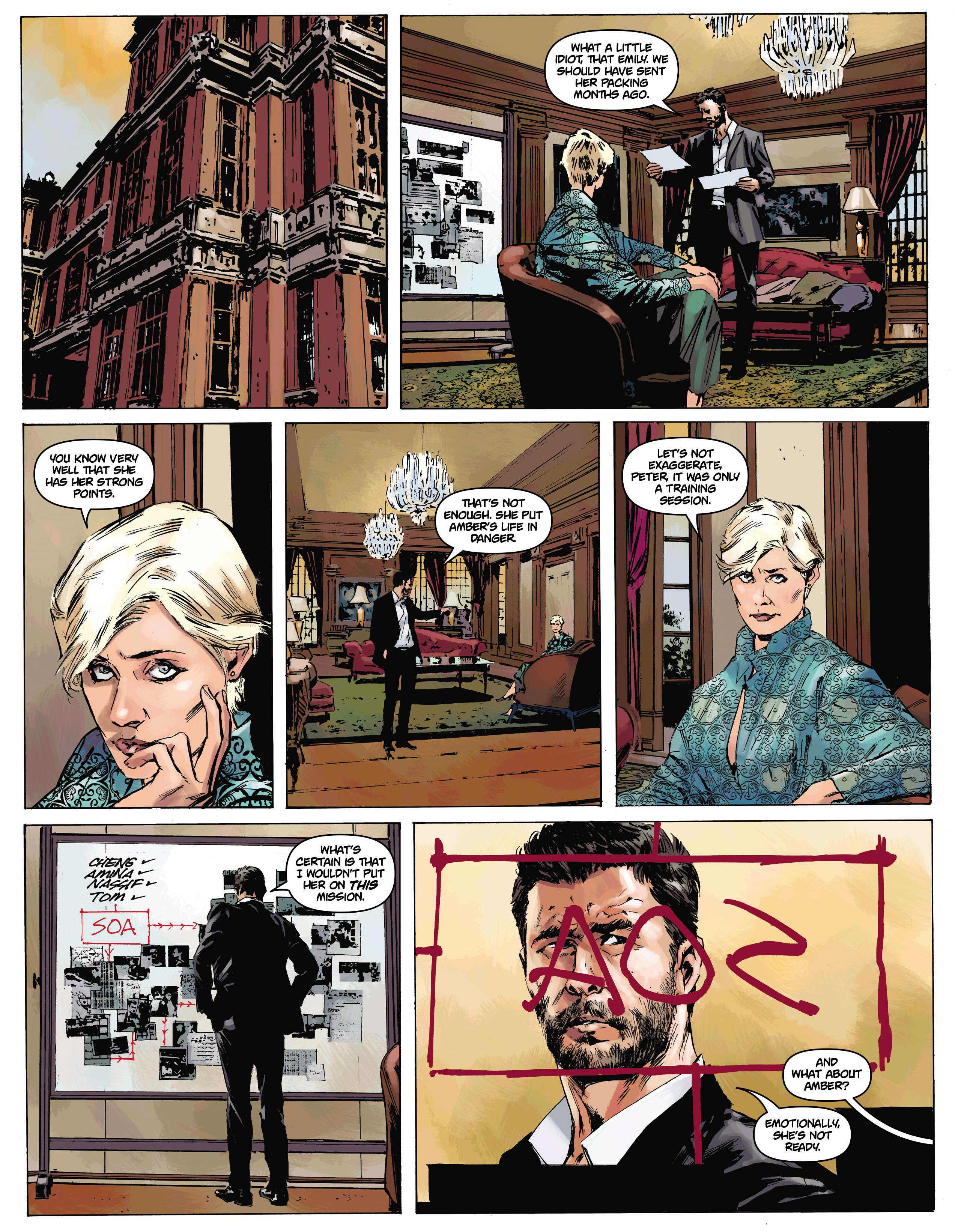 Read online Amber Blake: Operation Dragonfly comic -  Issue # Full - 16